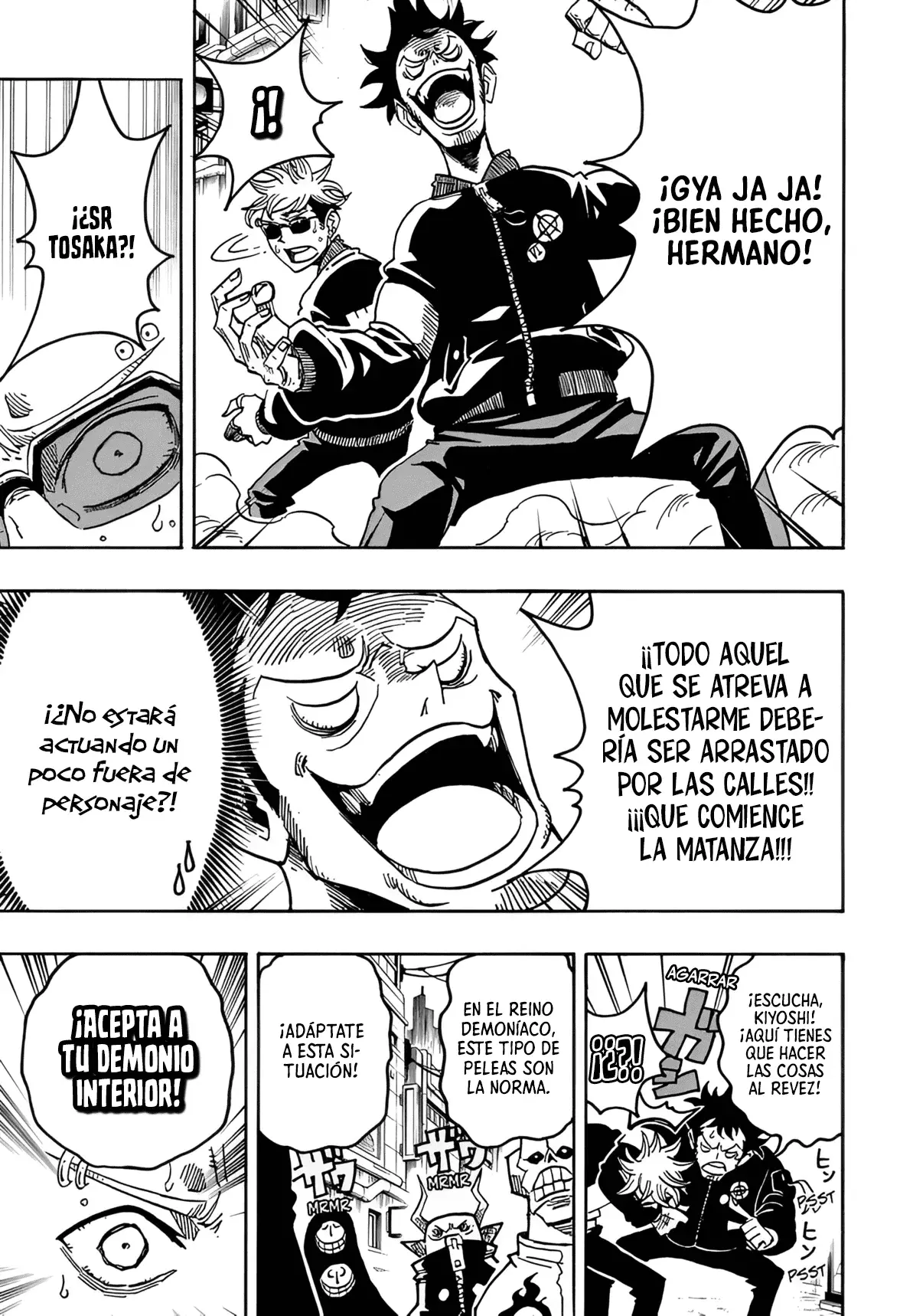 Ultimate Exorcist Kiyoshi Capitulo 63: La Hamburguesa Favorita de Todos de Wickie-D's página 4