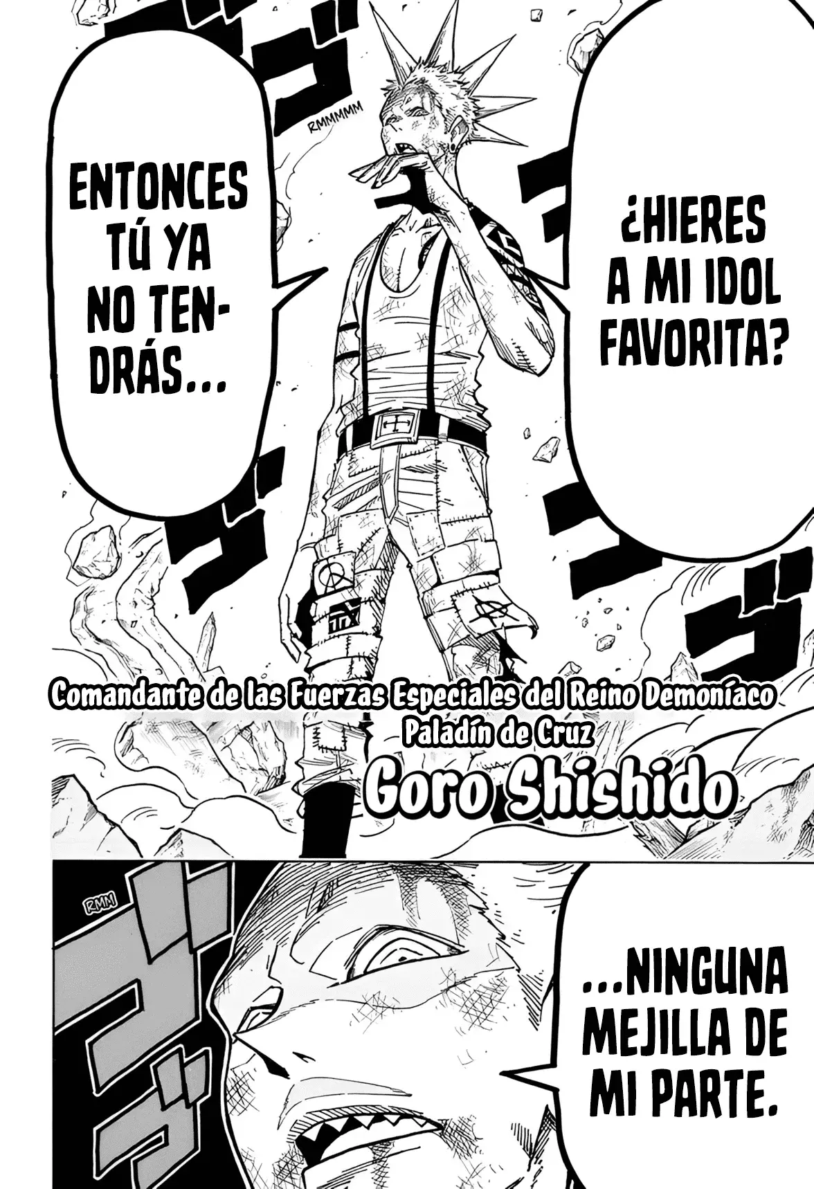 Ultimate Exorcist Kiyoshi Capitulo 64: El Paladín de Cruz Goro Shishido página 13