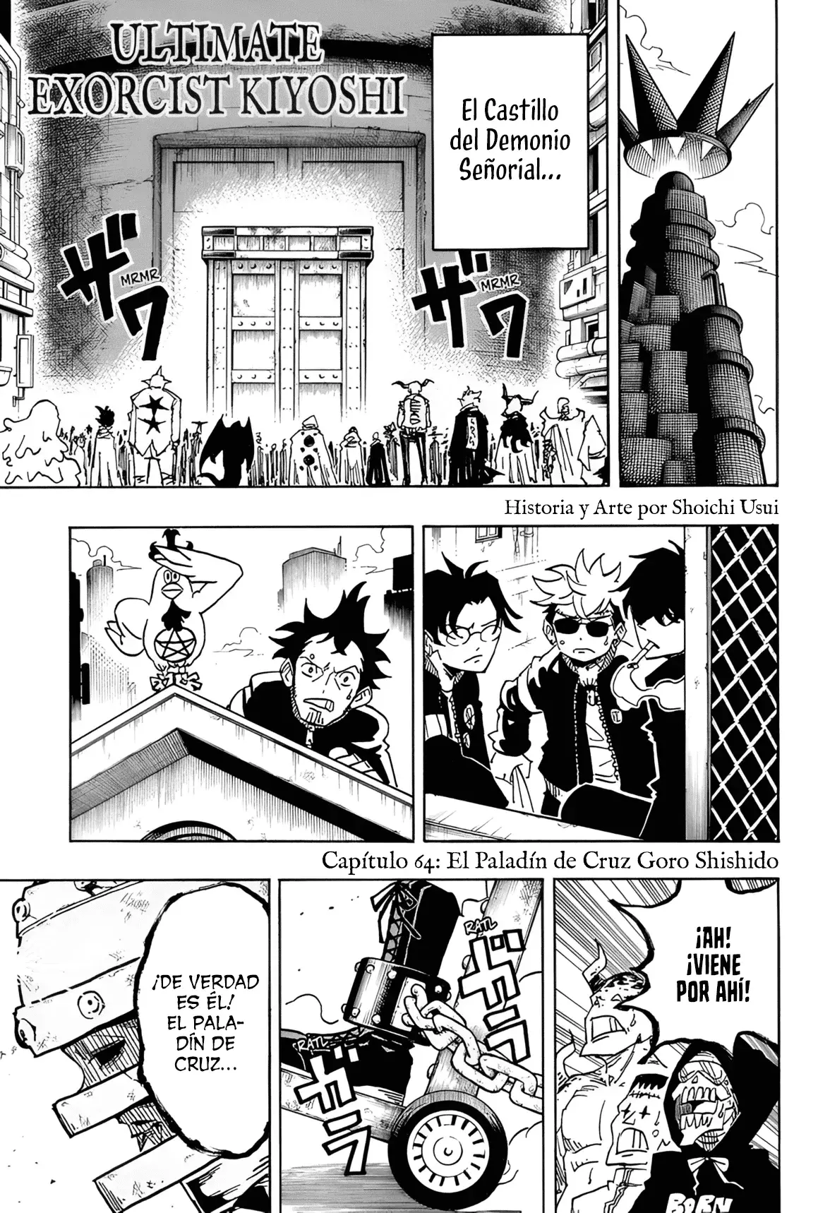 Ultimate Exorcist Kiyoshi Capitulo 64: El Paladín de Cruz Goro Shishido página 2