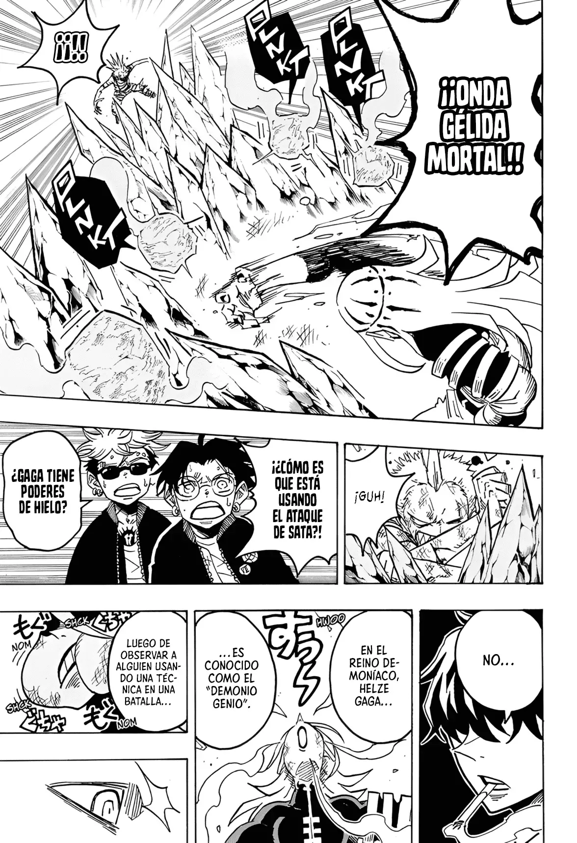 Ultimate Exorcist Kiyoshi Capitulo 65: Goro Shishido vs. Helze Gaga página 10