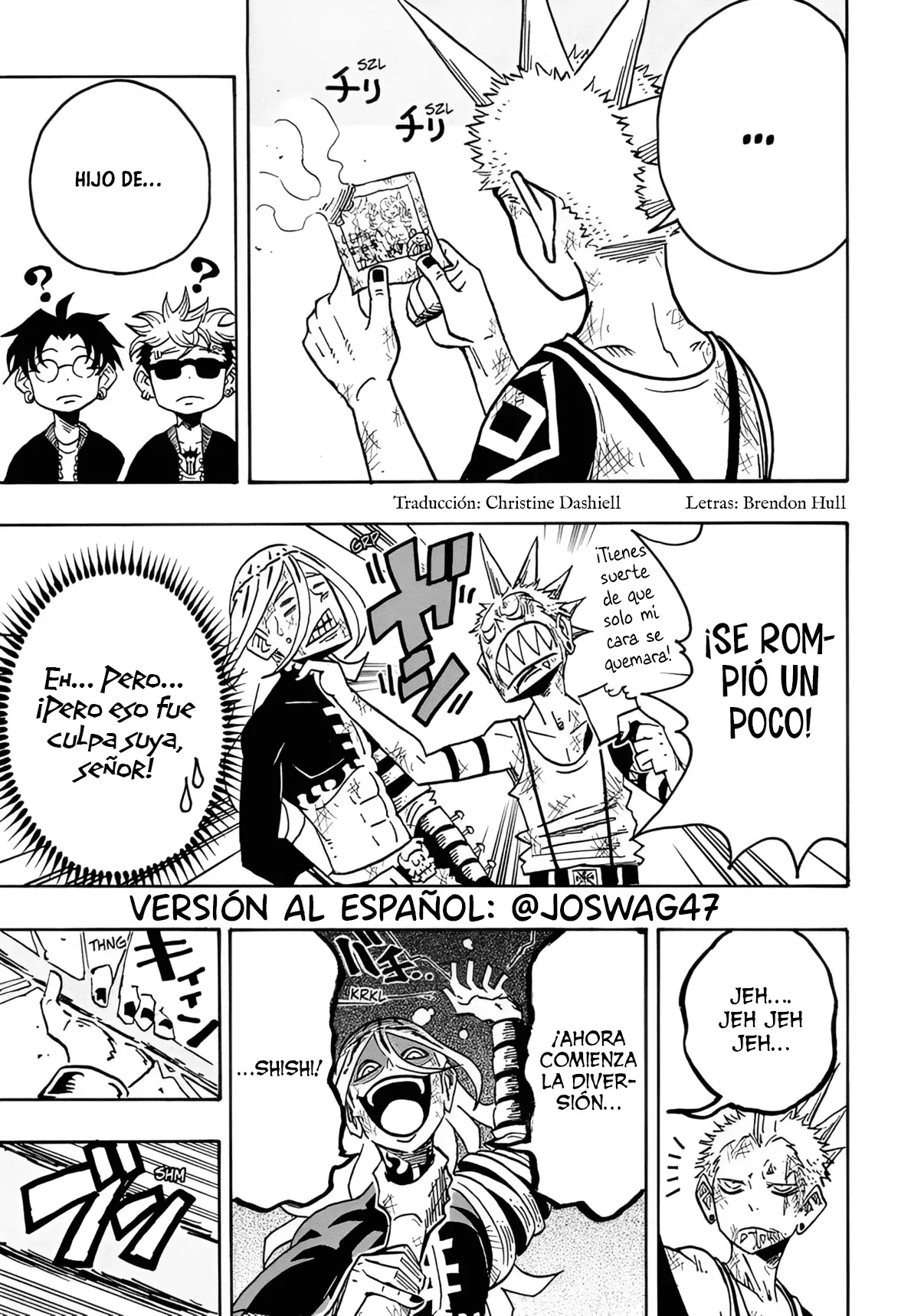 Ultimate Exorcist Kiyoshi Capitulo 65: Goro Shishido vs. Helze Gaga página 4