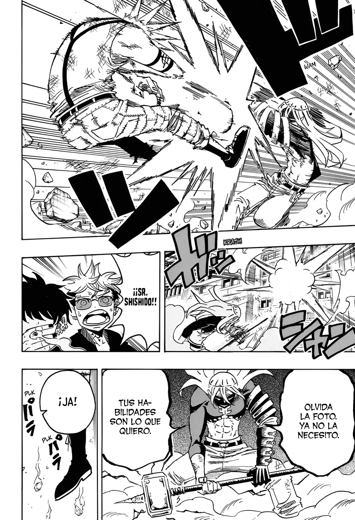 Ultimate Exorcist Kiyoshi Capitulo 65: Goro Shishido vs. Helze Gaga página 5