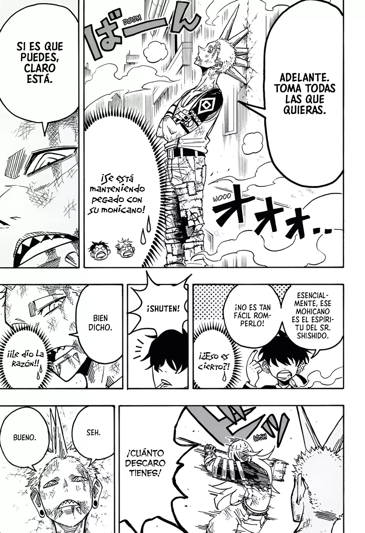 Ultimate Exorcist Kiyoshi Capitulo 65: Goro Shishido vs. Helze Gaga página 6