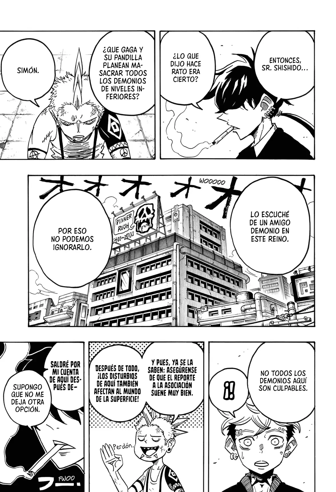 Ultimate Exorcist Kiyoshi Capitulo 66: Un Amigo en el Reino Demoníaco página 17