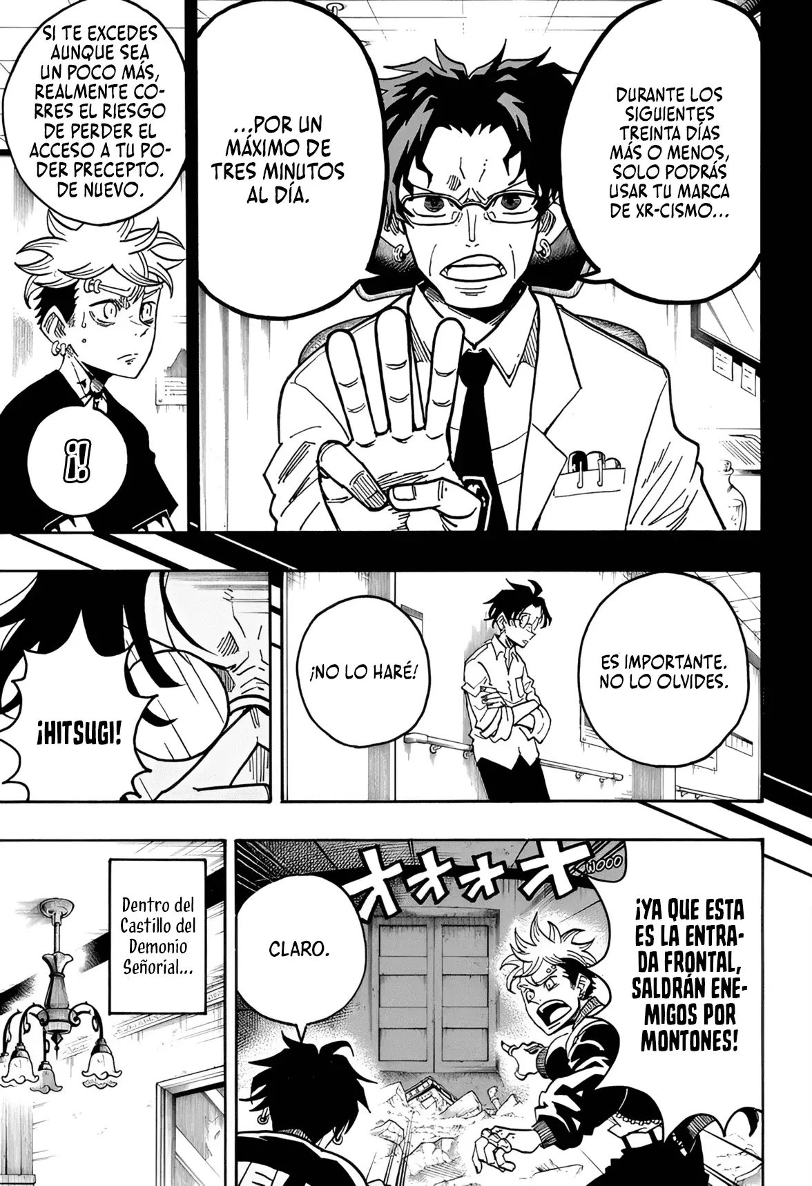 Ultimate Exorcist Kiyoshi Capitulo 67: La Gran Carrera para Reconquistar el Castillo del Demonio Señorial página 8