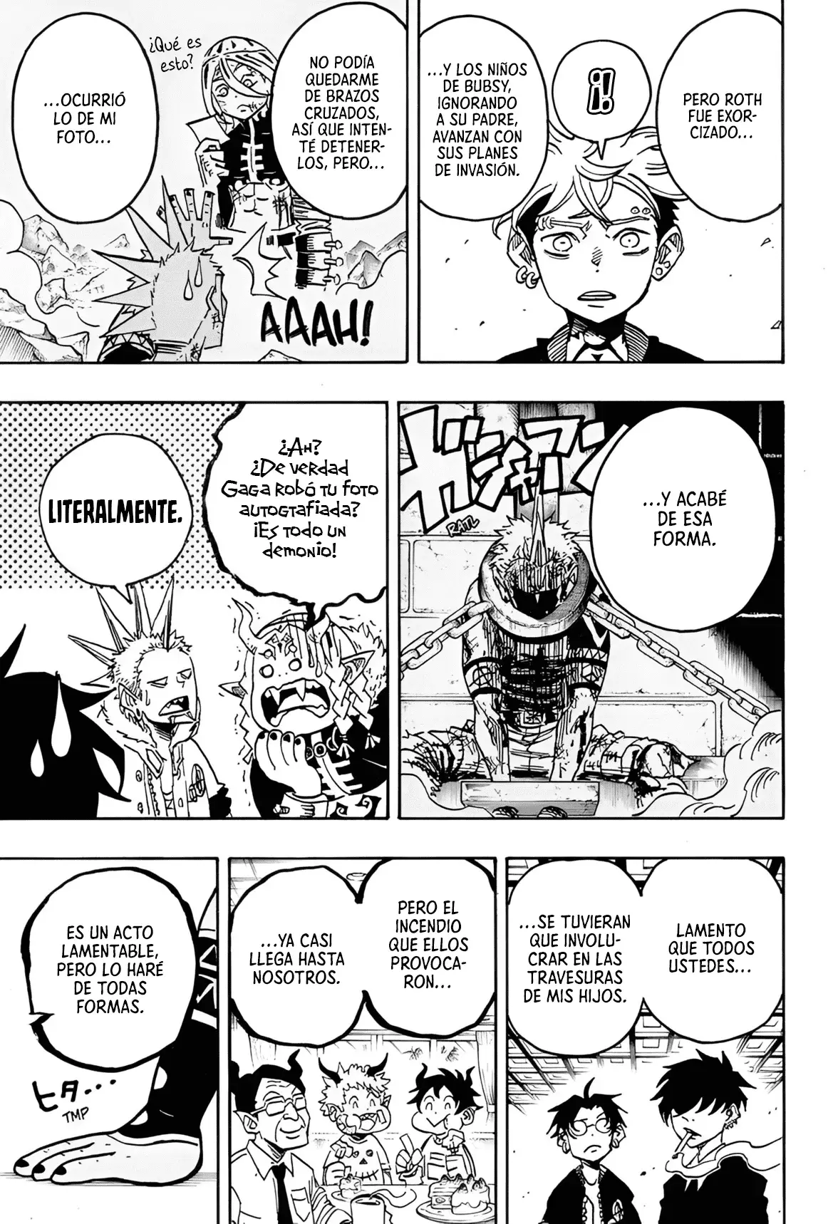 Ultimate Exorcist Kiyoshi Capitulo 68: El Demonio Señorial Supremo Helze Bub página 11
