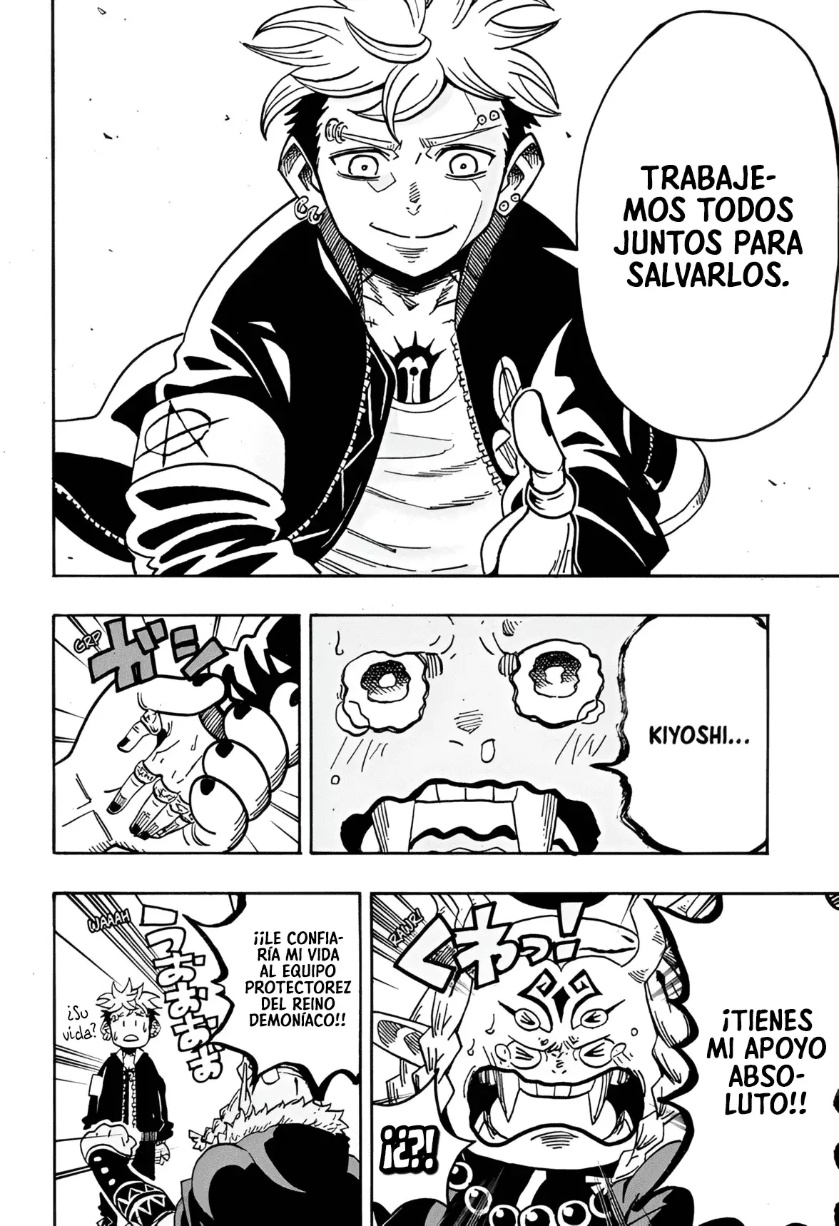 Ultimate Exorcist Kiyoshi Capitulo 68: El Demonio Señorial Supremo Helze Bub página 14