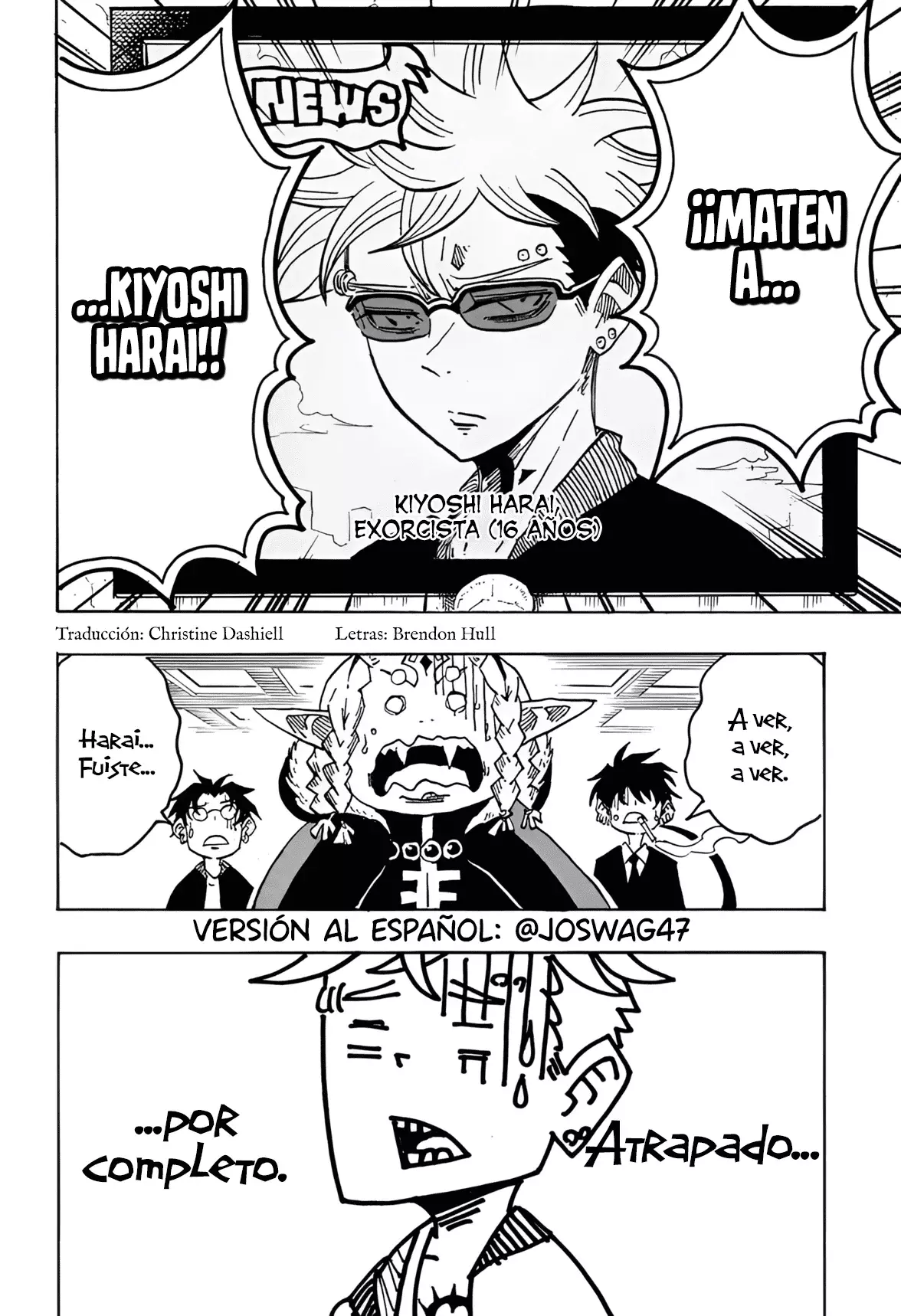 Ultimate Exorcist Kiyoshi Capitulo 69: Víspera del Enfrentamiento página 3