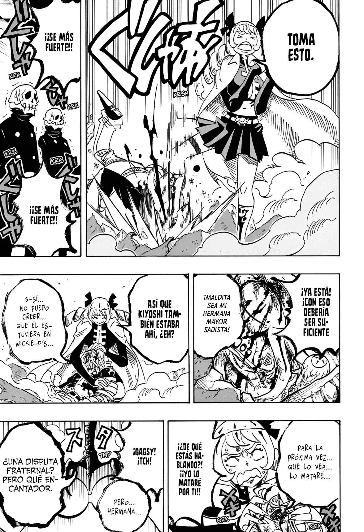 Ultimate Exorcist Kiyoshi Capitulo 69: Víspera del Enfrentamiento página 6