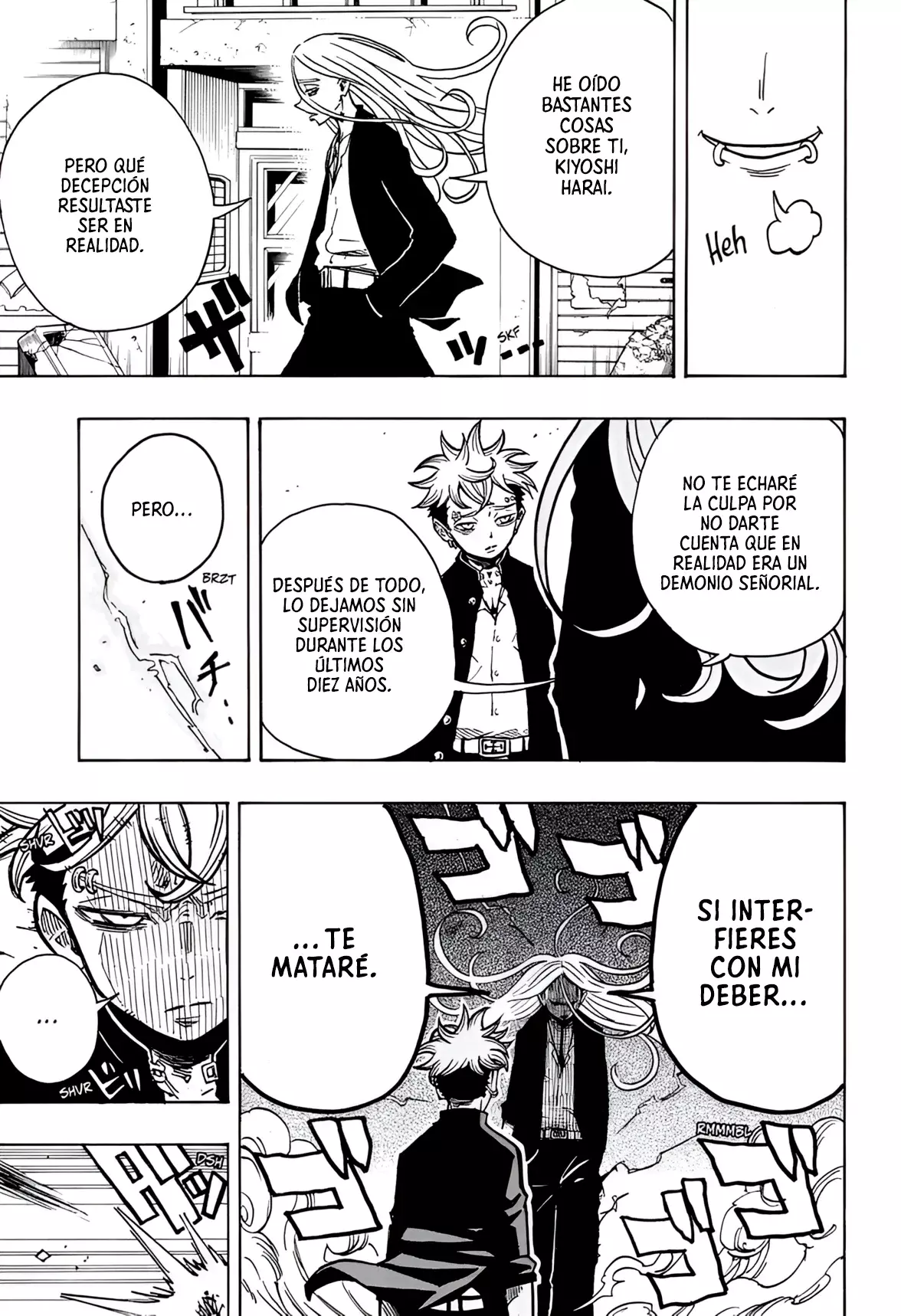 Ultimate Exorcist Kiyoshi Capitulo 7: Paladín de Cruz página 4