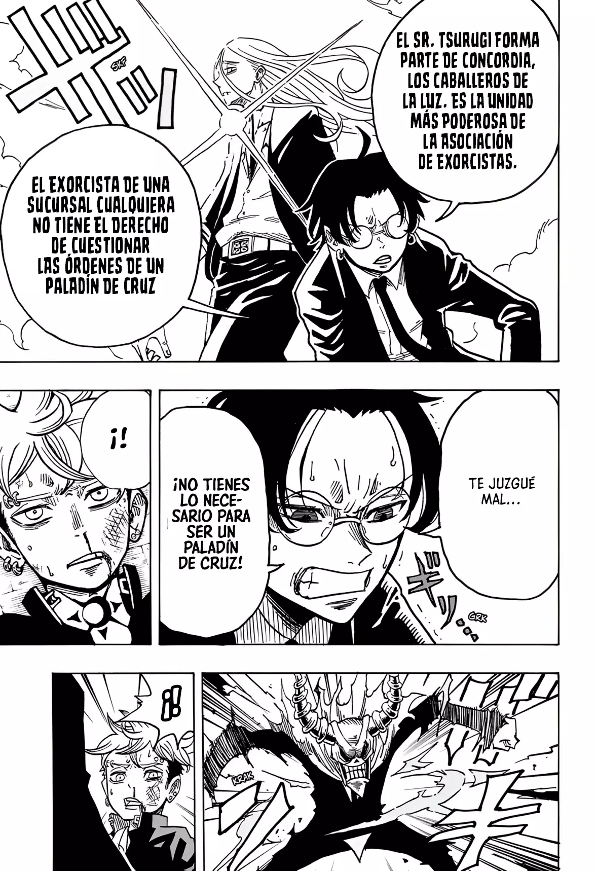 Ultimate Exorcist Kiyoshi Capitulo 7: Paladín de Cruz página 6