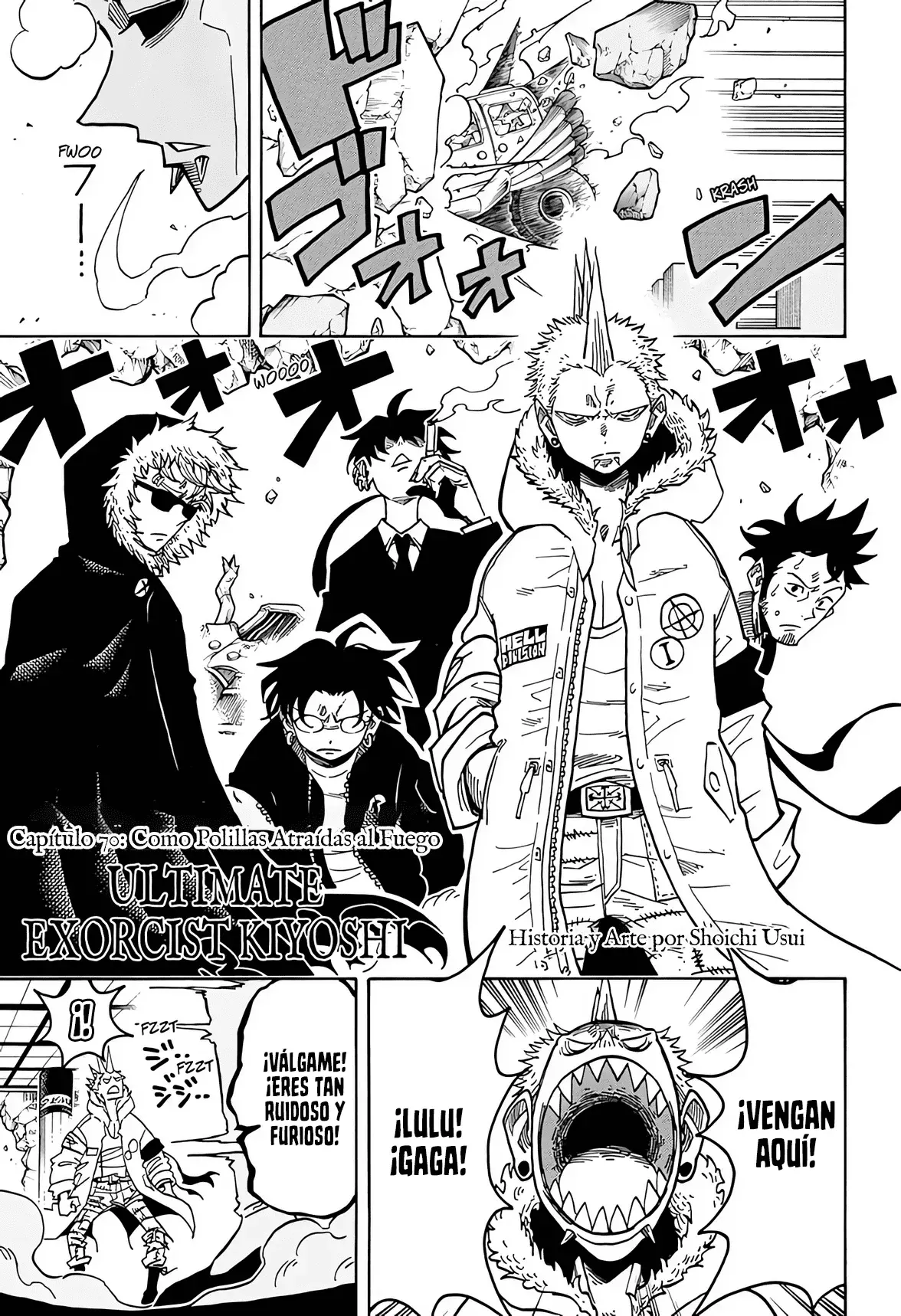 Ultimate Exorcist Kiyoshi Capitulo 70: Como Polillas Atraídas al Fuego página 2