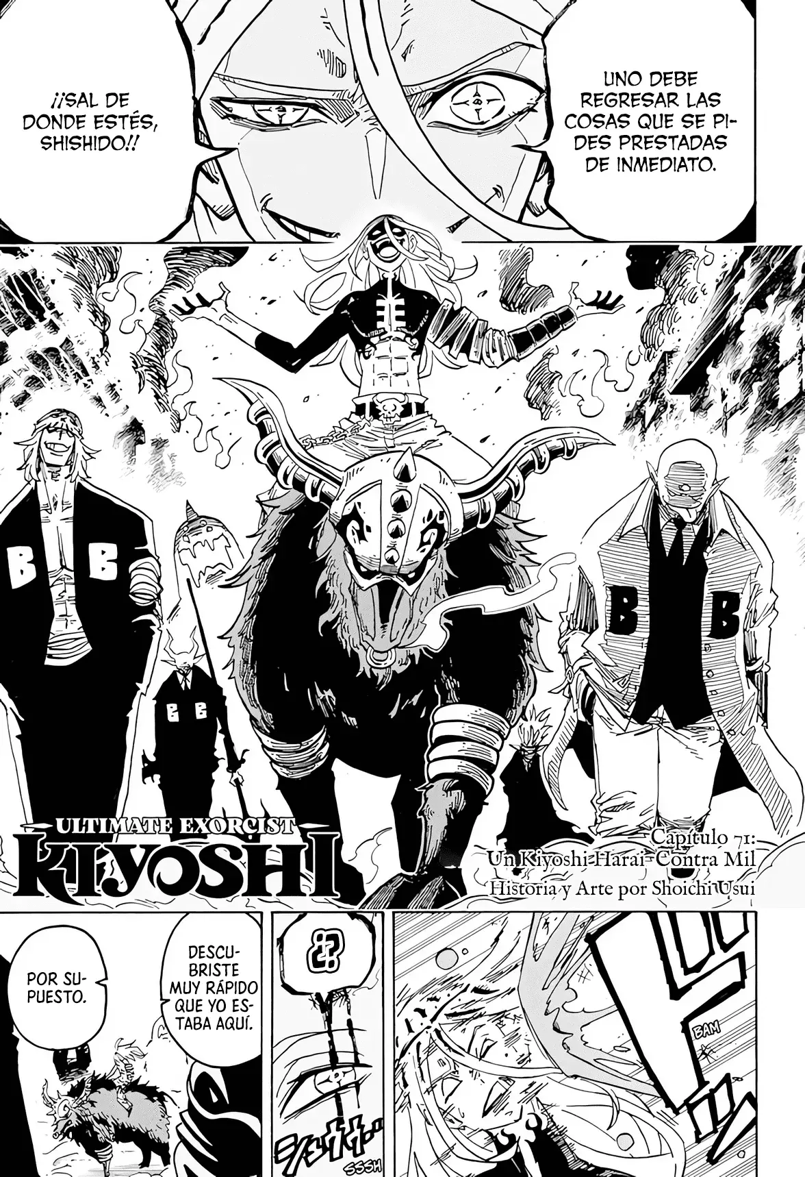 Ultimate Exorcist Kiyoshi Capitulo 71: Un Kiyoshi Harai Contra Mil página 2