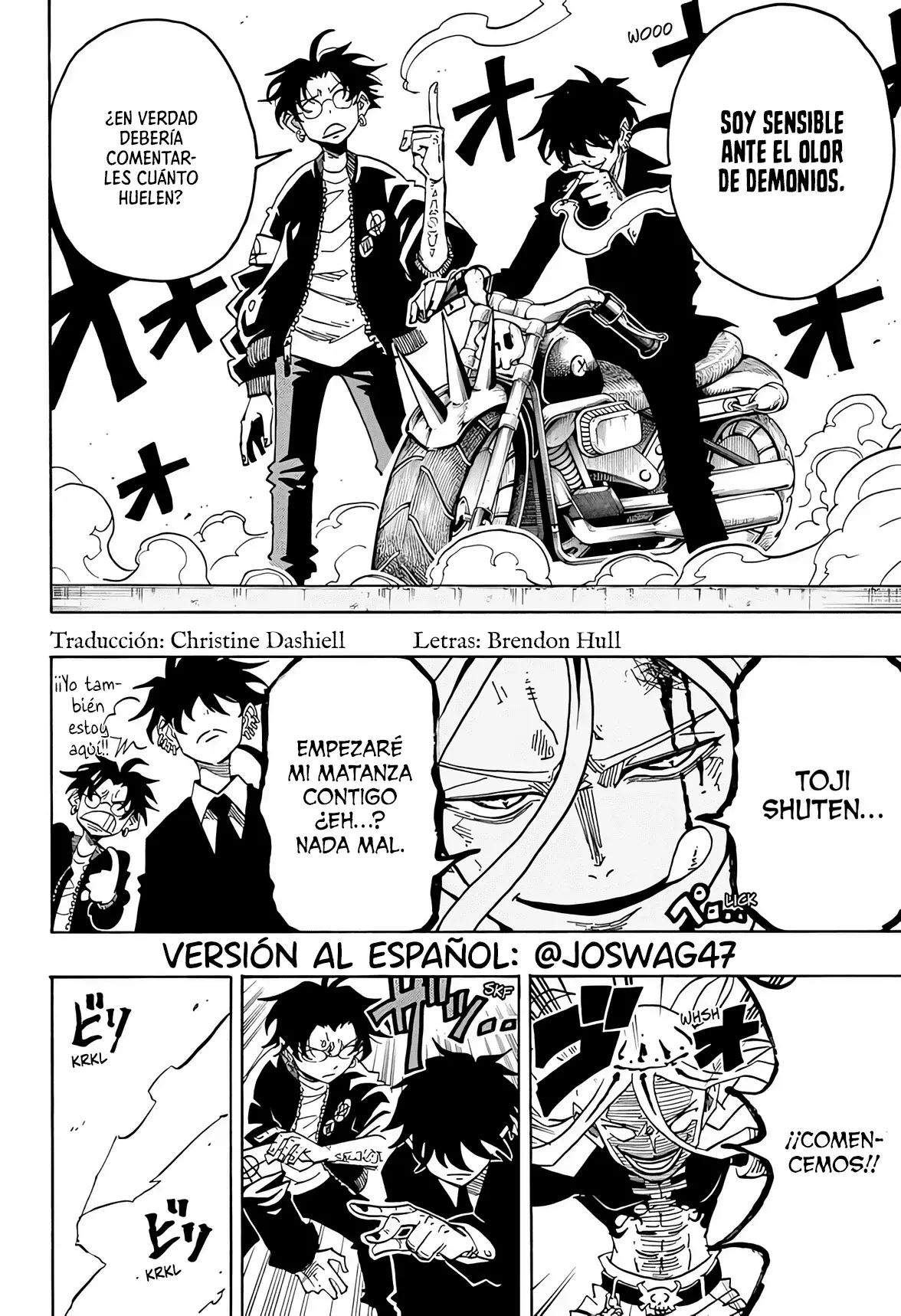 Ultimate Exorcist Kiyoshi Capitulo 71: Un Kiyoshi Harai Contra Mil página 3