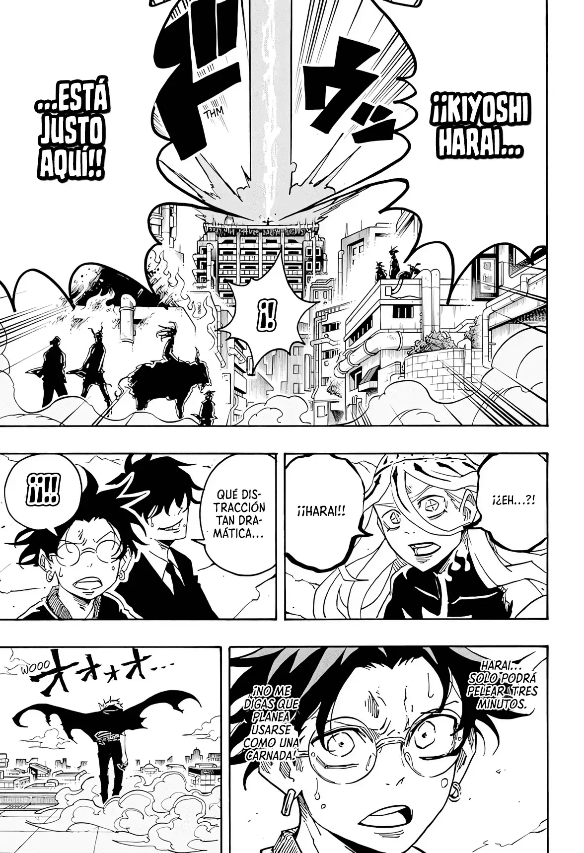 Ultimate Exorcist Kiyoshi Capitulo 71: Un Kiyoshi Harai Contra Mil página 4
