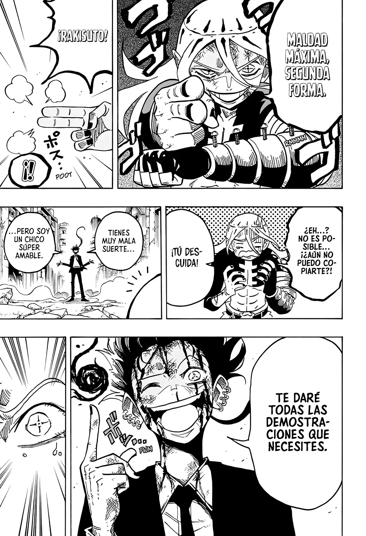 Ultimate Exorcist Kiyoshi Capitulo 76: Toji Shuten vs. Helze Gaga página 10