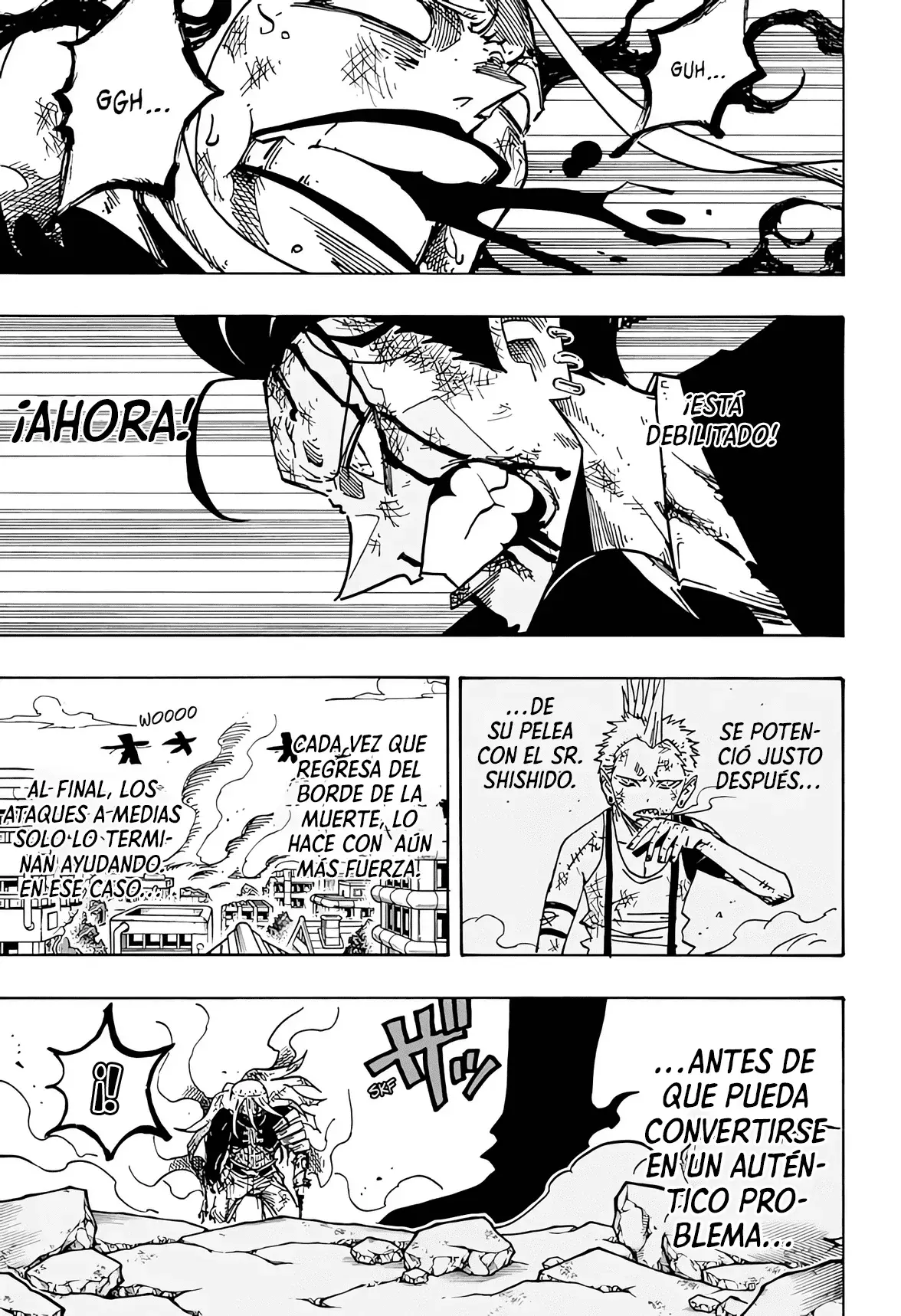 Ultimate Exorcist Kiyoshi Capitulo 76: Toji Shuten vs. Helze Gaga página 12
