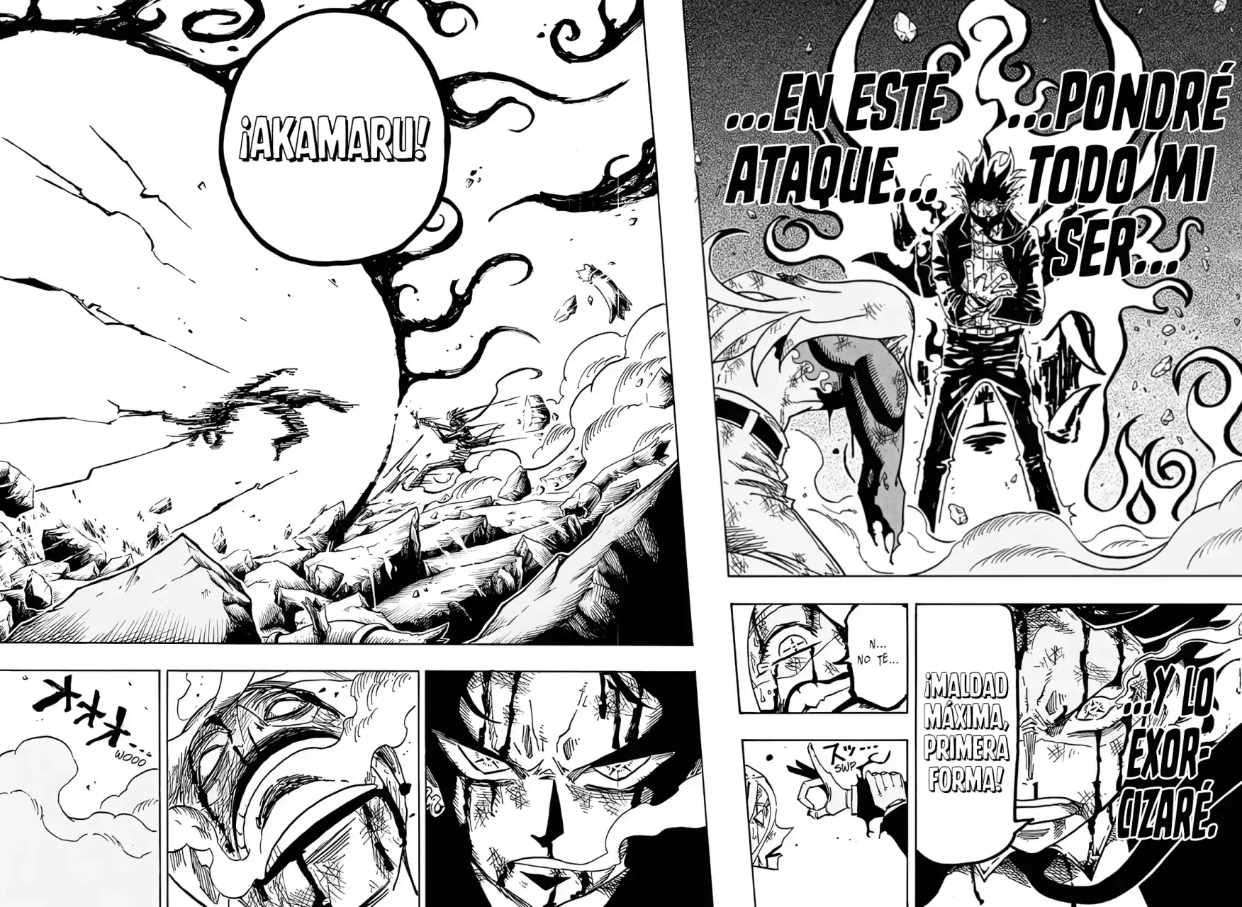Ultimate Exorcist Kiyoshi Capitulo 76: Toji Shuten vs. Helze Gaga página 13
