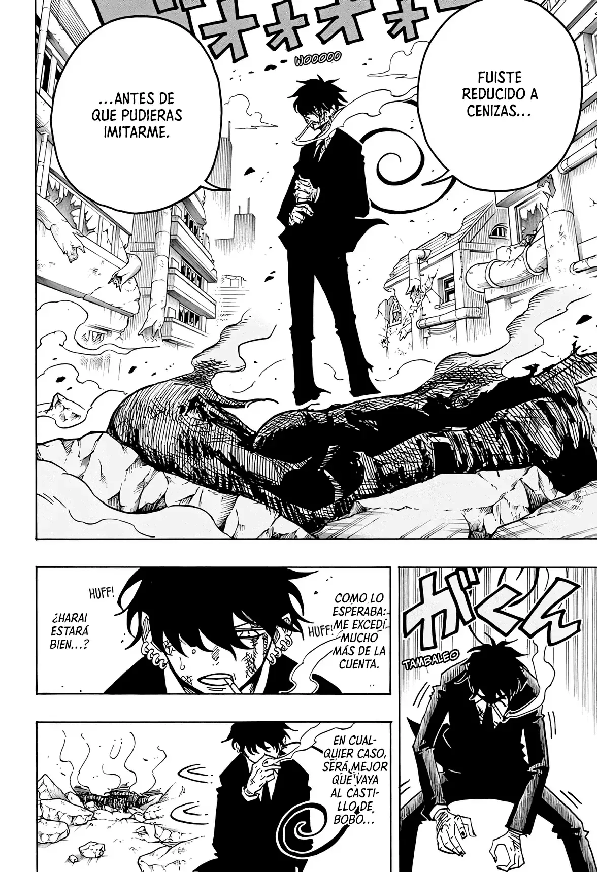 Ultimate Exorcist Kiyoshi Capitulo 76: Toji Shuten vs. Helze Gaga página 14