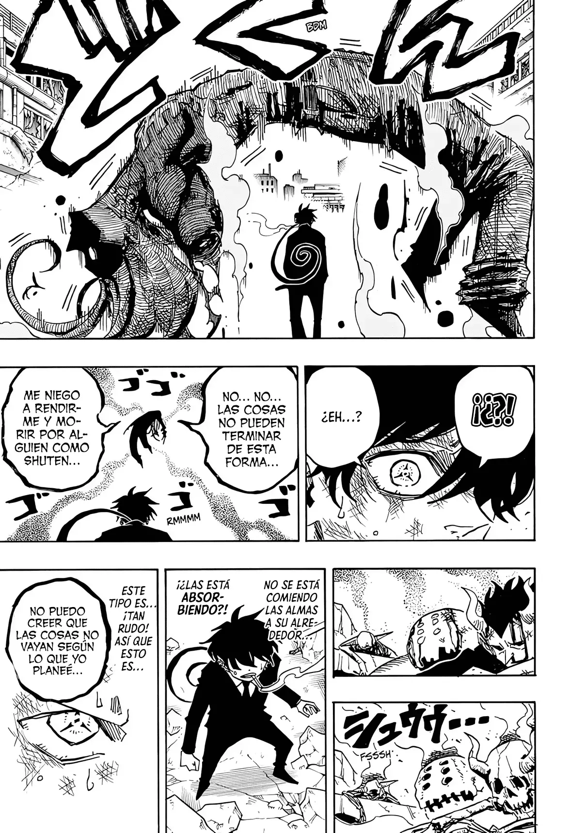 Ultimate Exorcist Kiyoshi Capitulo 76: Toji Shuten vs. Helze Gaga página 15