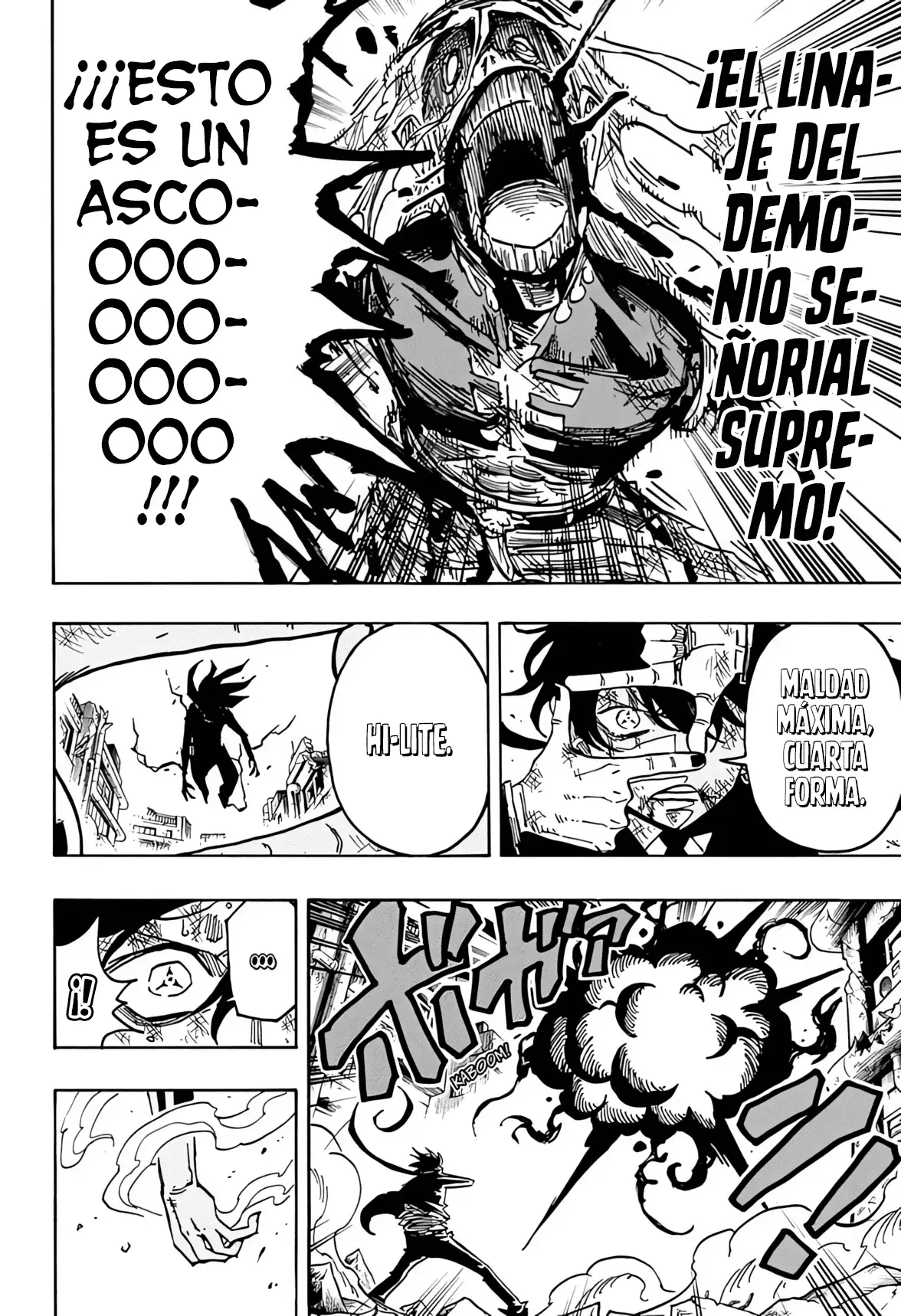 Ultimate Exorcist Kiyoshi Capitulo 76: Toji Shuten vs. Helze Gaga página 16