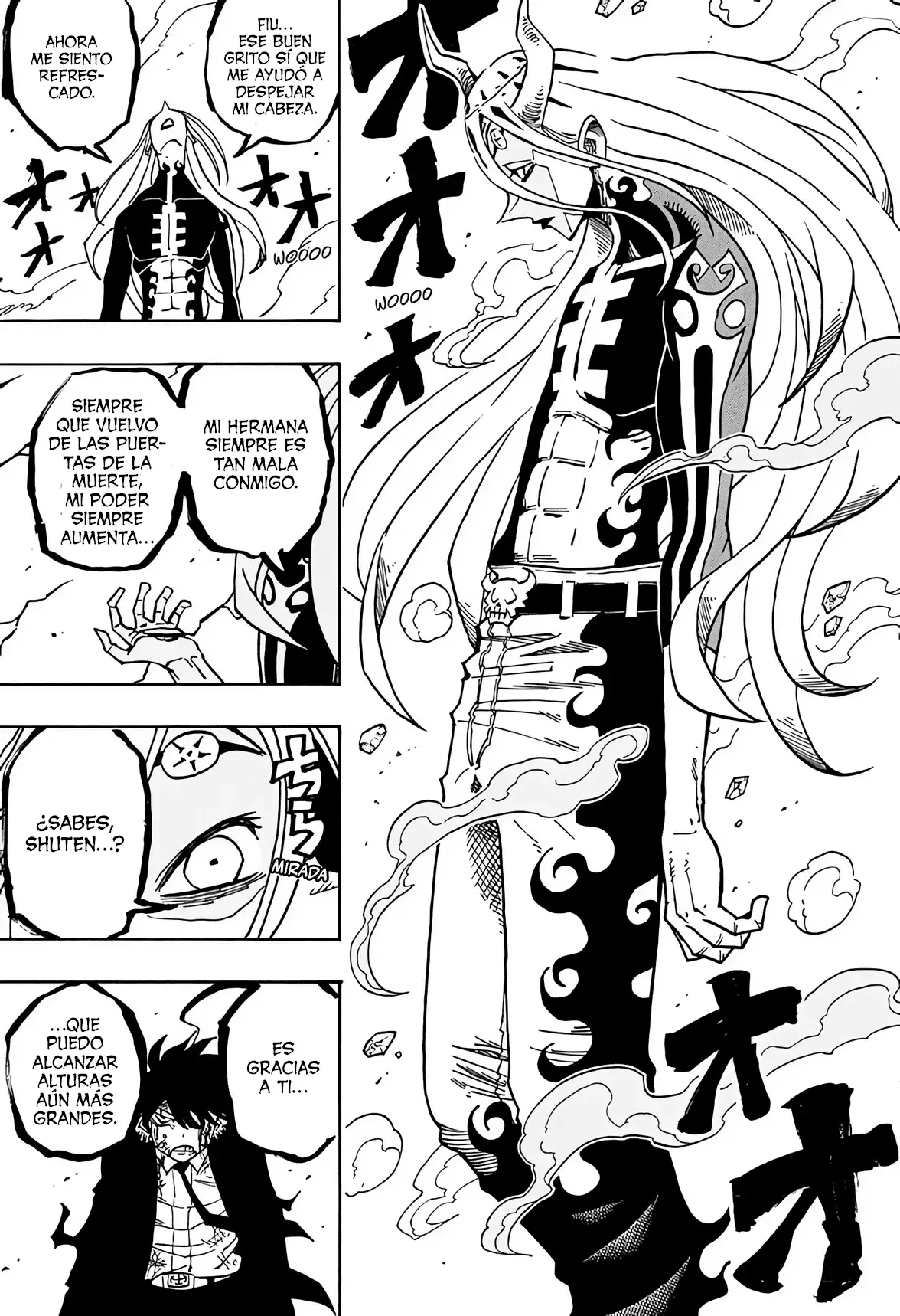 Ultimate Exorcist Kiyoshi Capitulo 76: Toji Shuten vs. Helze Gaga página 17