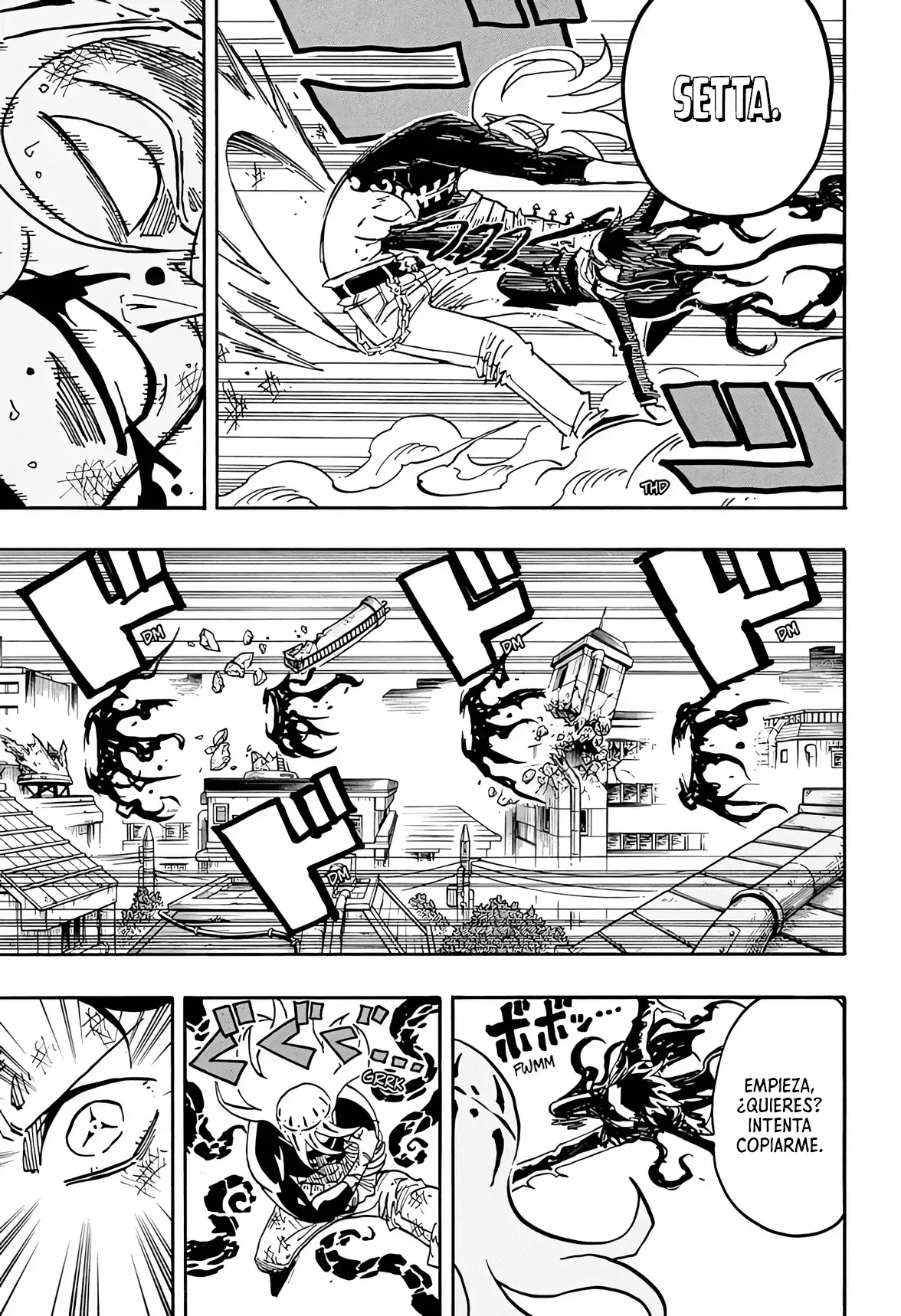 Ultimate Exorcist Kiyoshi Capitulo 76: Toji Shuten vs. Helze Gaga página 4