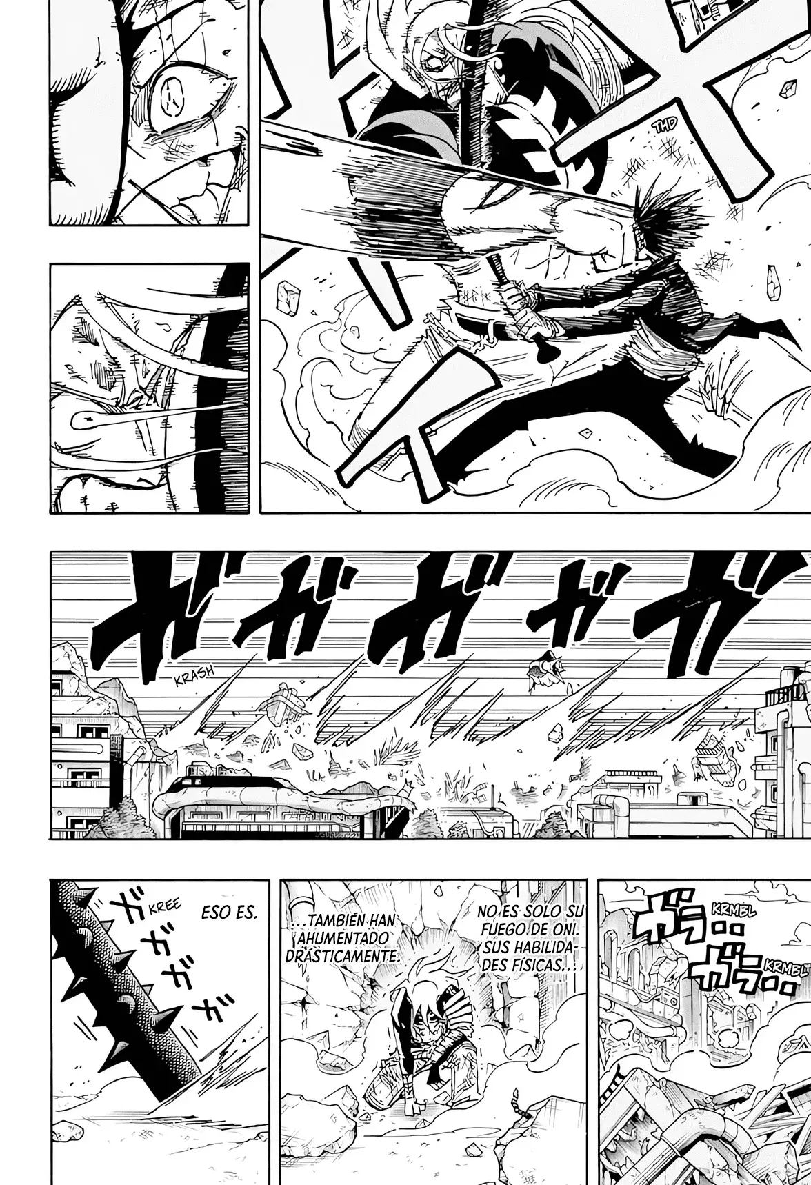 Ultimate Exorcist Kiyoshi Capitulo 76: Toji Shuten vs. Helze Gaga página 7