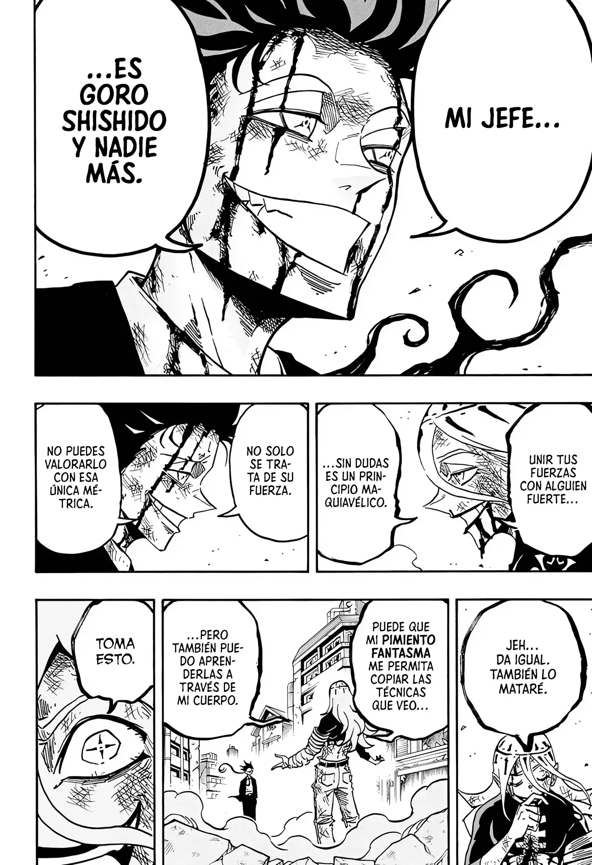 Ultimate Exorcist Kiyoshi Capitulo 76: Toji Shuten vs. Helze Gaga página 9