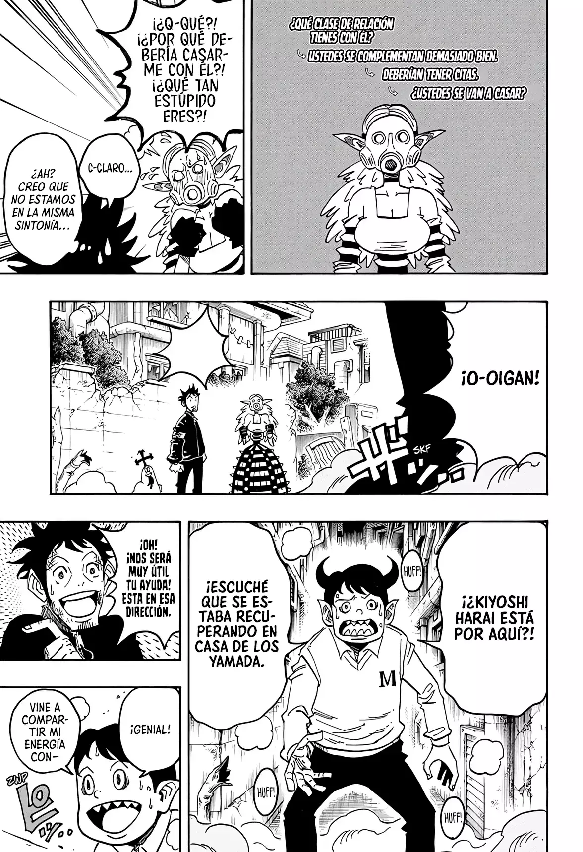 Ultimate Exorcist Kiyoshi Capitulo 78: No le Preguntes al Gorrión cómo Vuela el Águila página 12