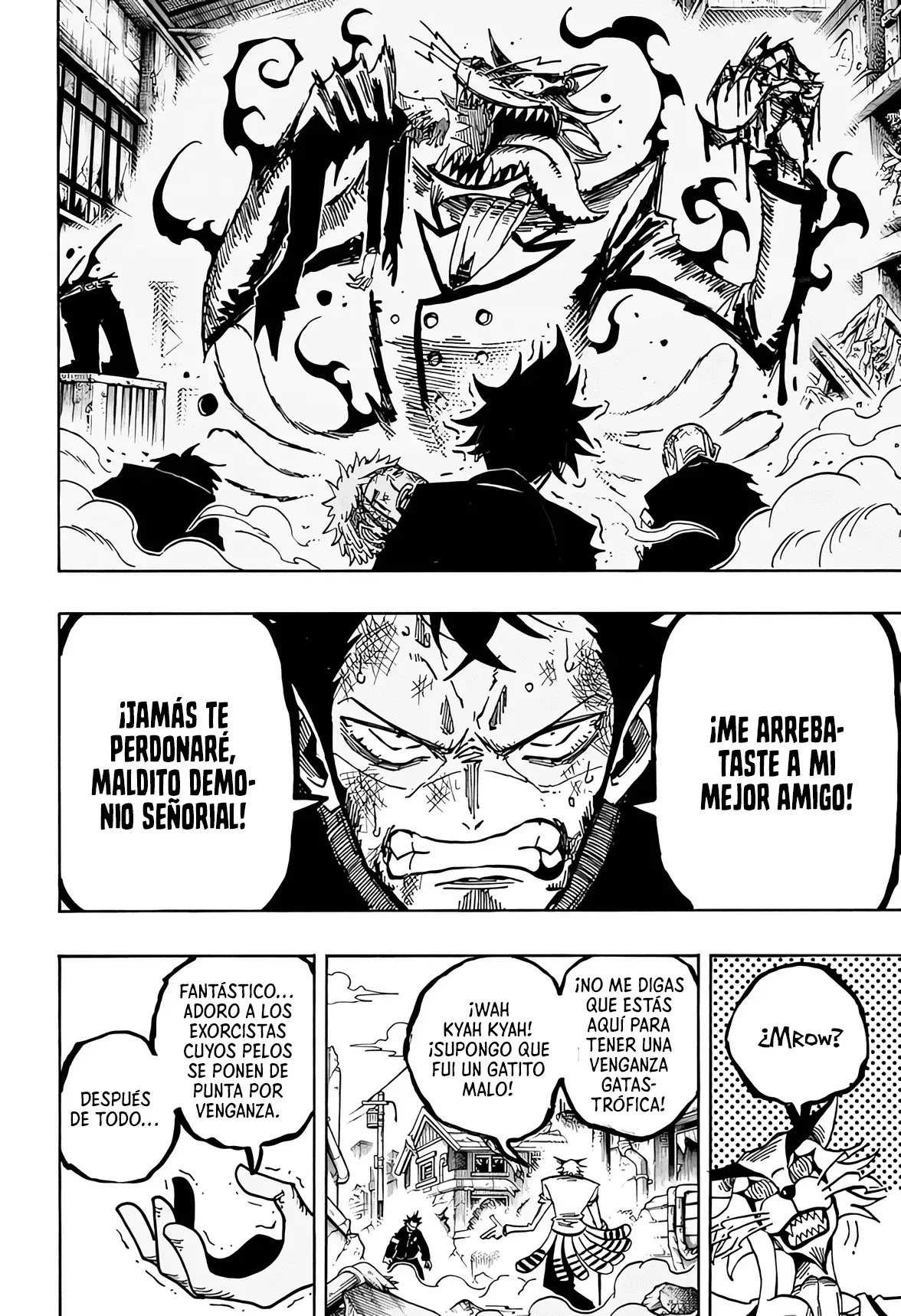 Ultimate Exorcist Kiyoshi Capitulo 78: No le Preguntes al Gorrión cómo Vuela el Águila página 17