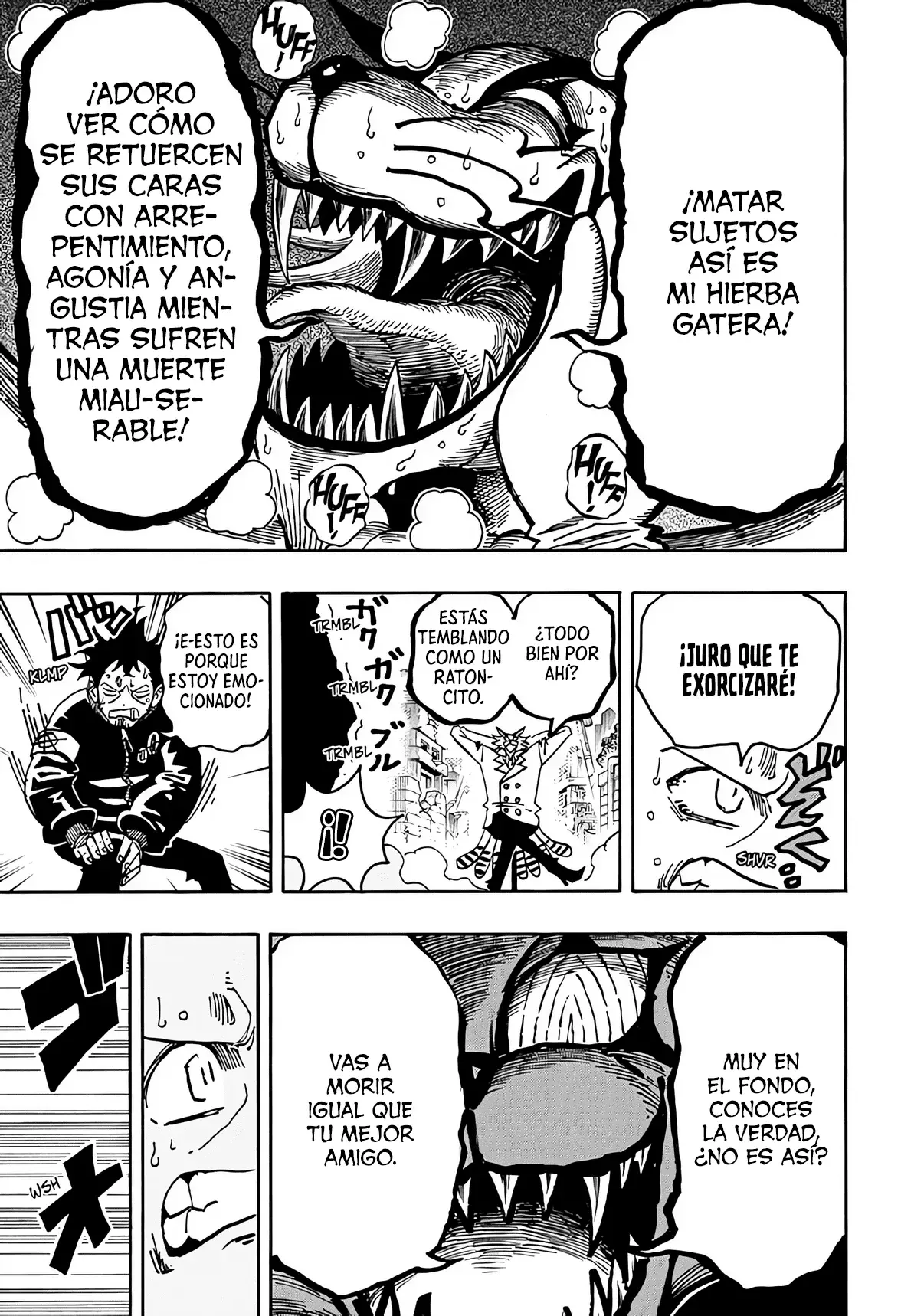 Ultimate Exorcist Kiyoshi Capitulo 78: No le Preguntes al Gorrión cómo Vuela el Águila página 18