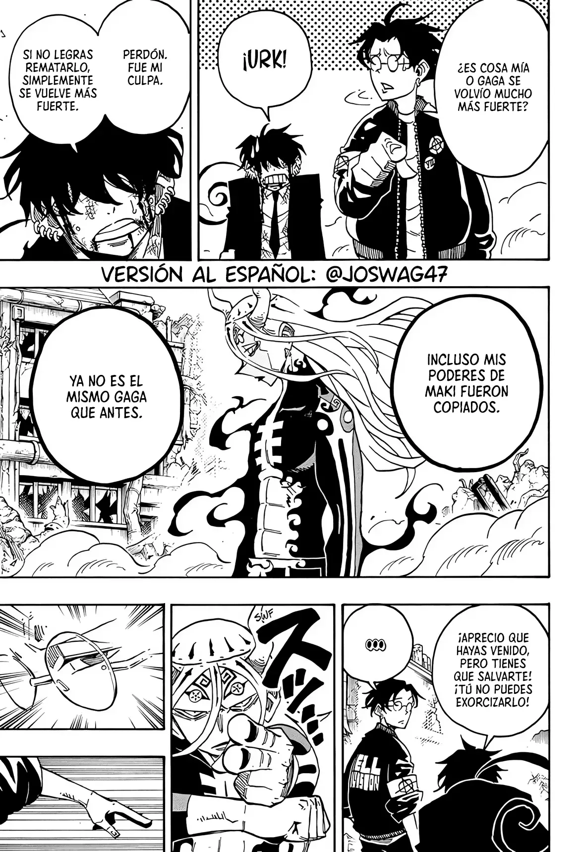 Ultimate Exorcist Kiyoshi Capitulo 78: No le Preguntes al Gorrión cómo Vuela el Águila página 4