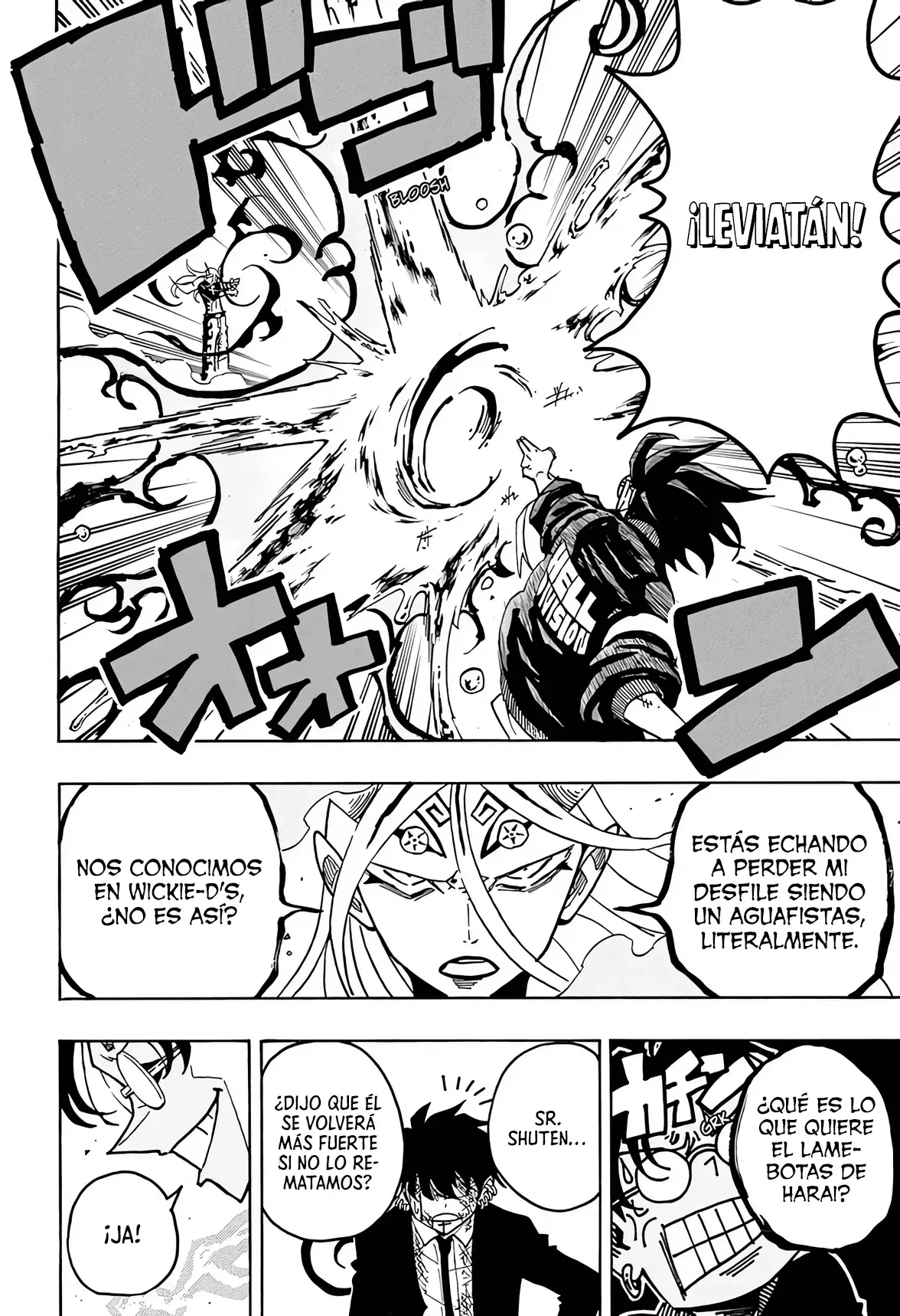 Ultimate Exorcist Kiyoshi Capitulo 78: No le Preguntes al Gorrión cómo Vuela el Águila página 5