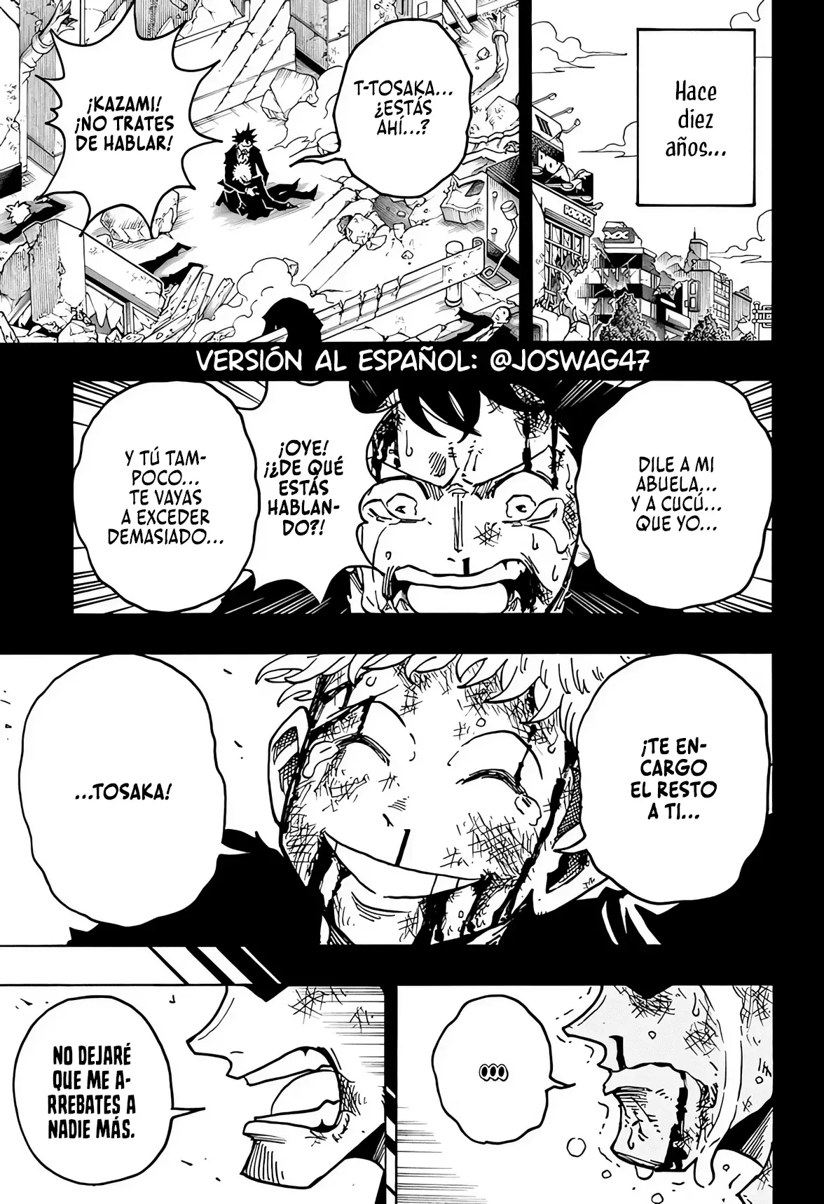 Ultimate Exorcist Kiyoshi Capitulo 79: Zangi Tosaka &amp; Cucú vs. el Demonio Señorial Neko página 2