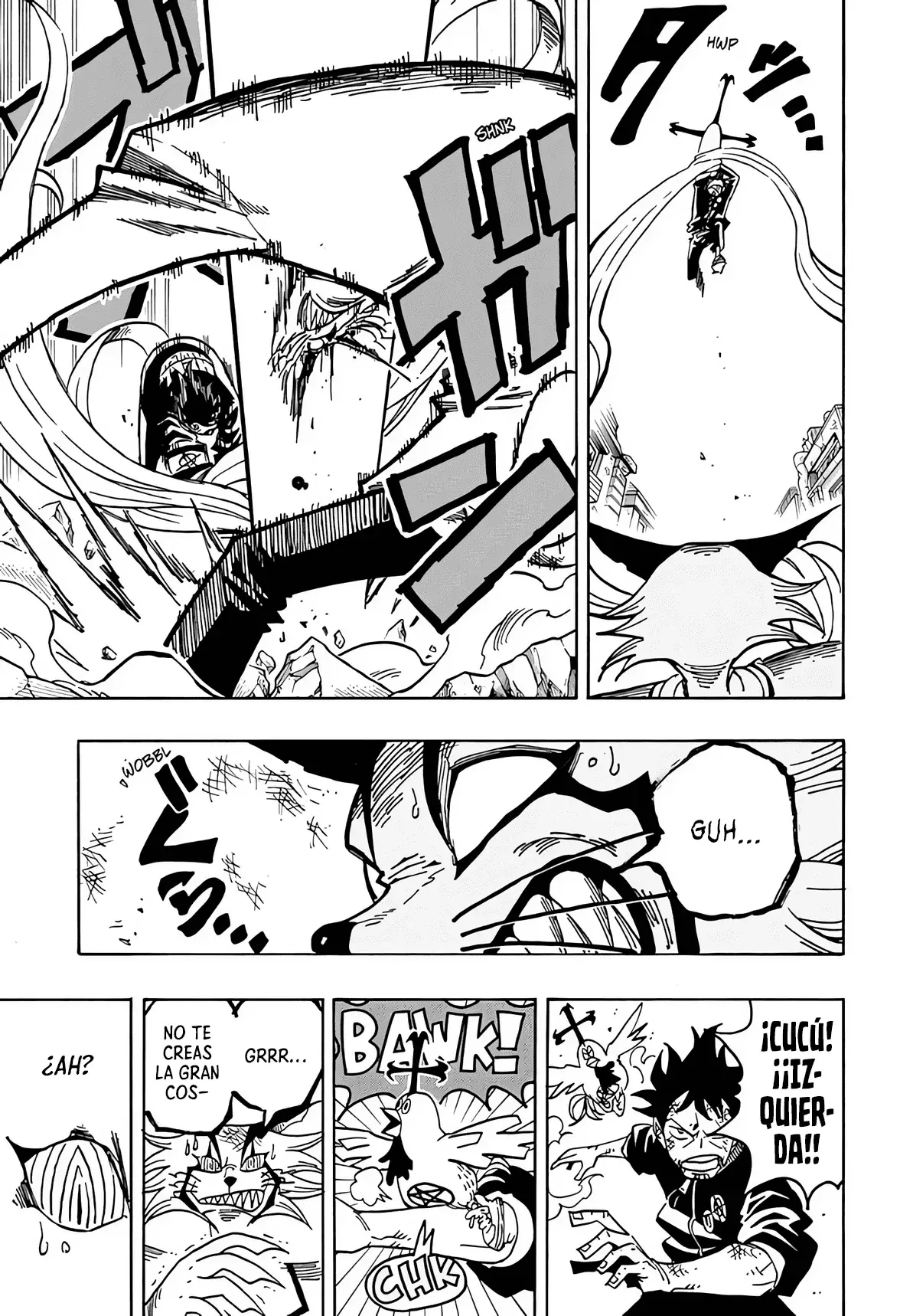 Ultimate Exorcist Kiyoshi Capitulo 79: Zangi Tosaka &amp; Cucú vs. el Demonio Señorial Neko página 6