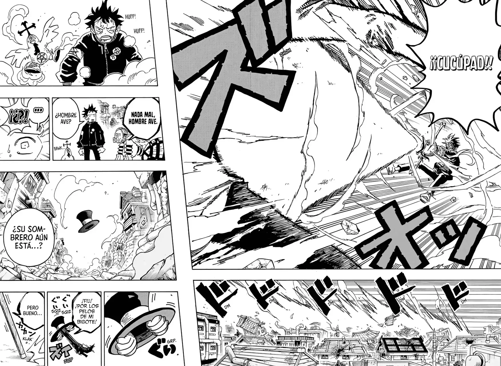 Ultimate Exorcist Kiyoshi Capitulo 79: Zangi Tosaka &amp; Cucú vs. el Demonio Señorial Neko página 9