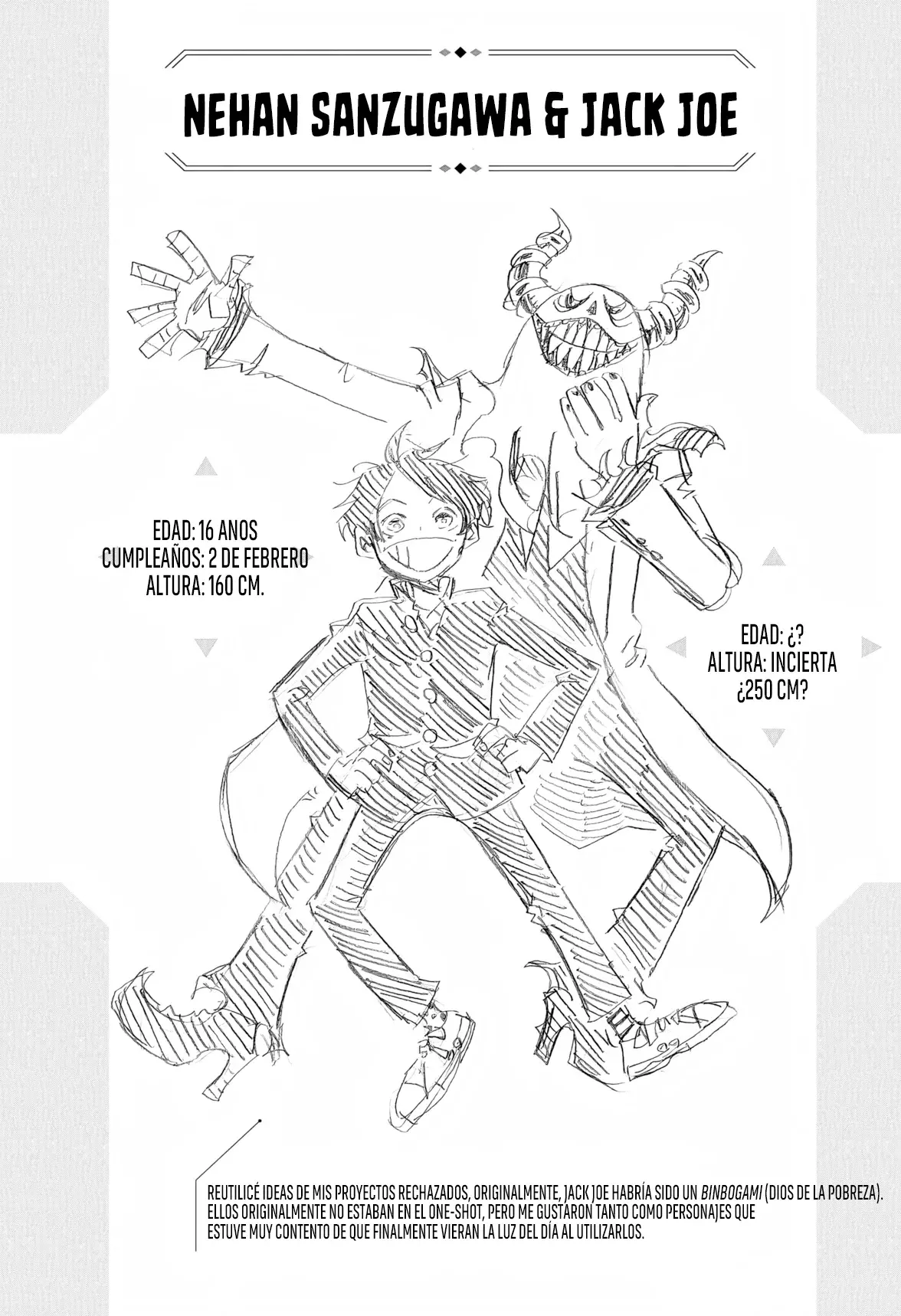 Ultimate Exorcist Kiyoshi Capitulo 8.5: Extras del Volumen 1 página 5