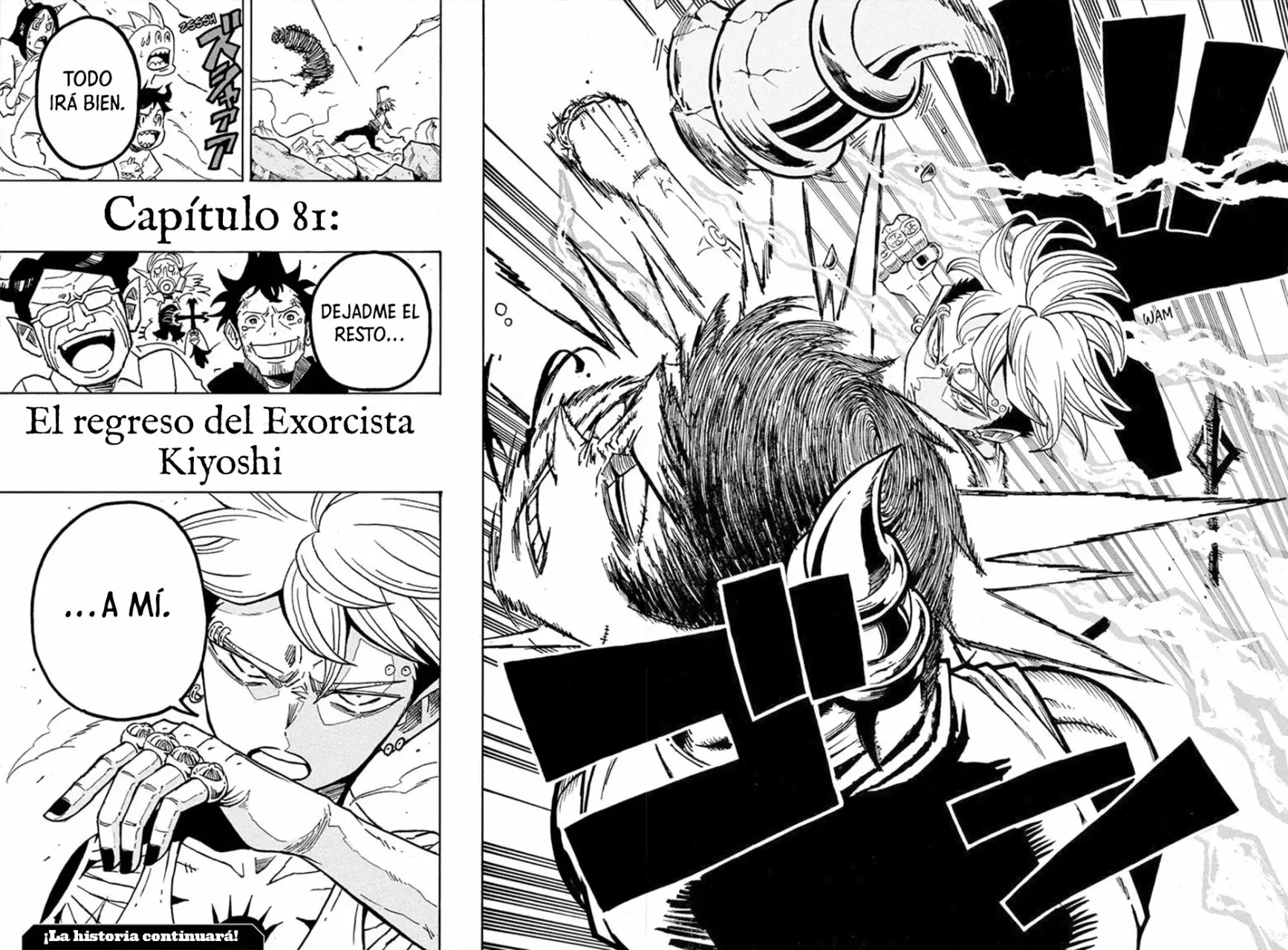 Ultimate Exorcist Kiyoshi Capitulo 81: El regreso del Exorcista Kiyoshi página 23