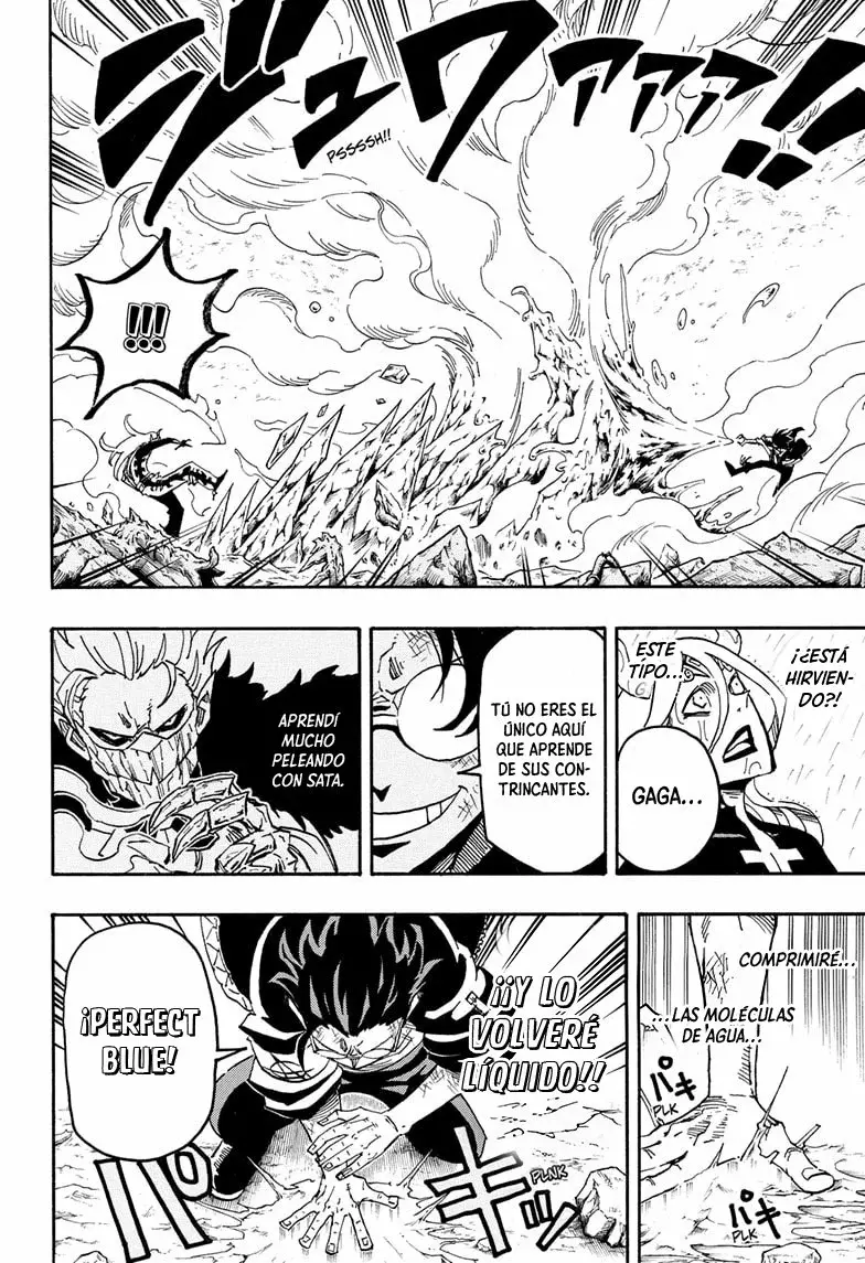 Ultimate Exorcist Kiyoshi Capitulo 82: Sosuke Hitsuke VS Helze Gaga página 11