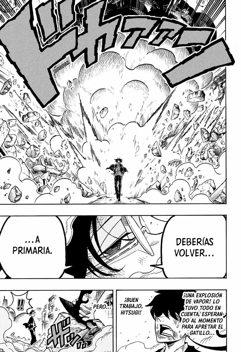Ultimate Exorcist Kiyoshi Capitulo 82: Sosuke Hitsuke VS Helze Gaga página 14
