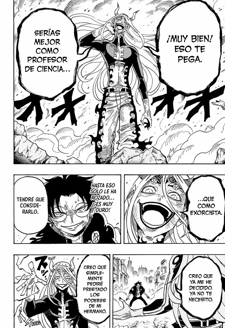 Ultimate Exorcist Kiyoshi Capitulo 82: Sosuke Hitsuke VS Helze Gaga página 15