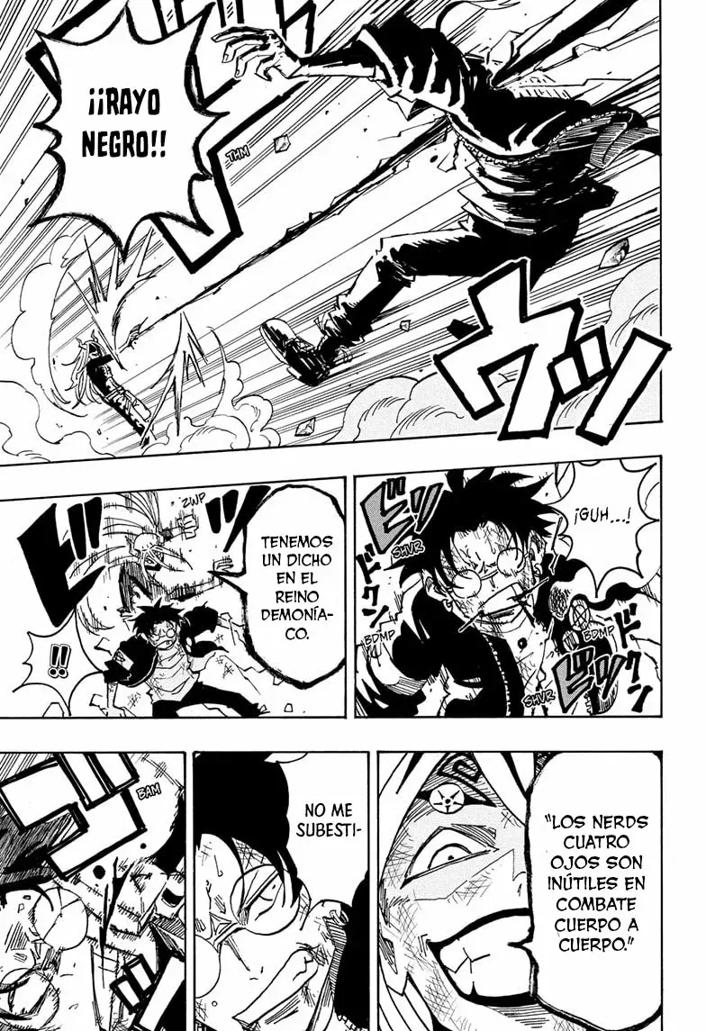 Ultimate Exorcist Kiyoshi Capitulo 82: Sosuke Hitsuke VS Helze Gaga página 16