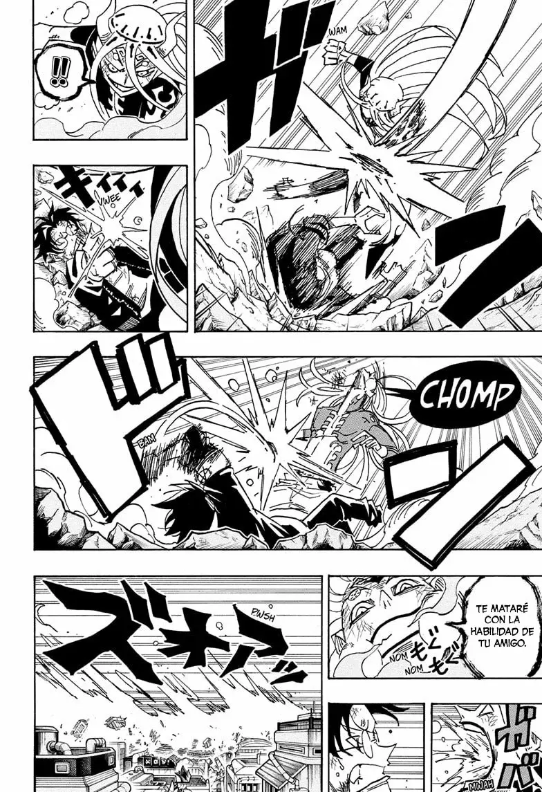 Ultimate Exorcist Kiyoshi Capitulo 82: Sosuke Hitsuke VS Helze Gaga página 17
