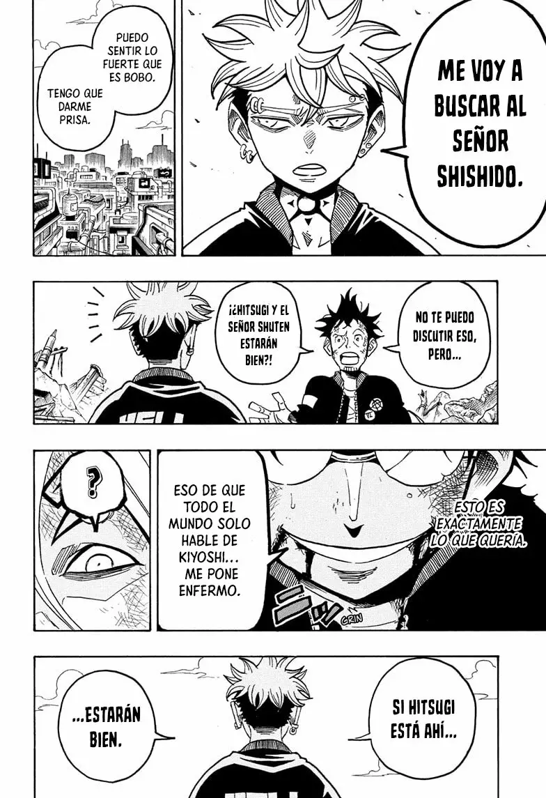 Ultimate Exorcist Kiyoshi Capitulo 82: Sosuke Hitsuke VS Helze Gaga página 19