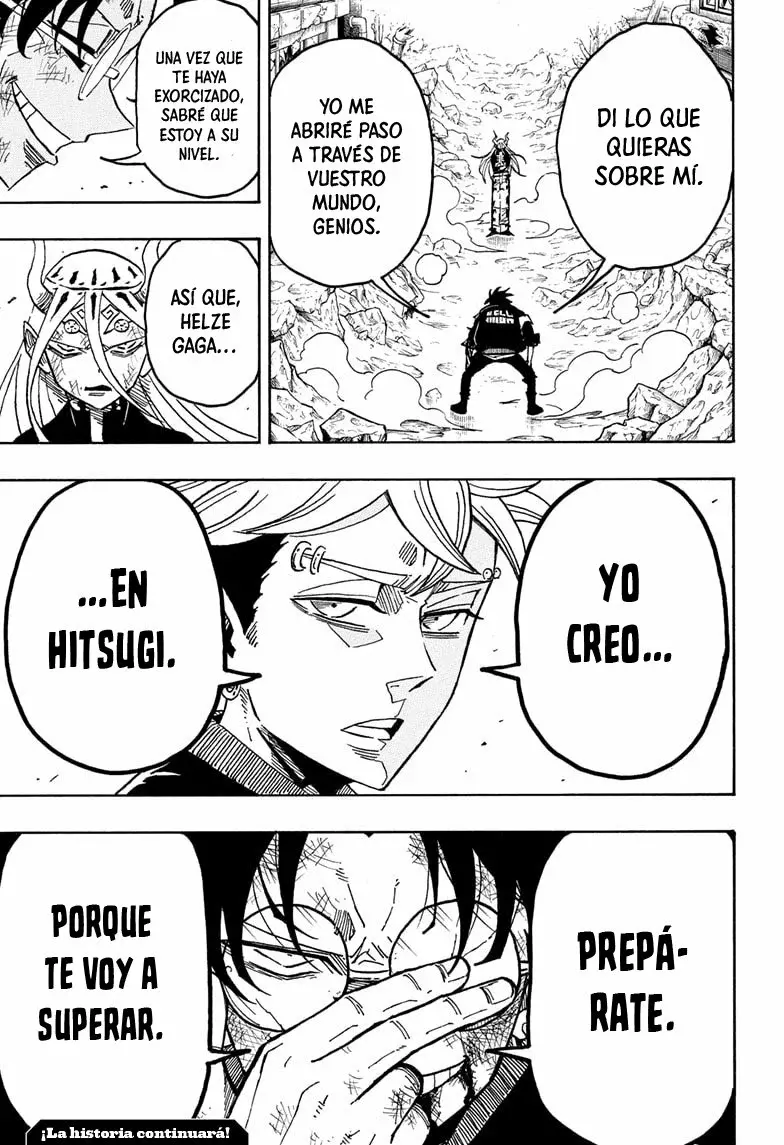 Ultimate Exorcist Kiyoshi Capitulo 82: Sosuke Hitsuke VS Helze Gaga página 20