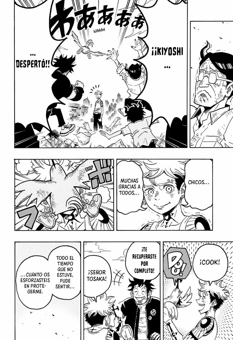 Ultimate Exorcist Kiyoshi Capitulo 82: Sosuke Hitsuke VS Helze Gaga página 3