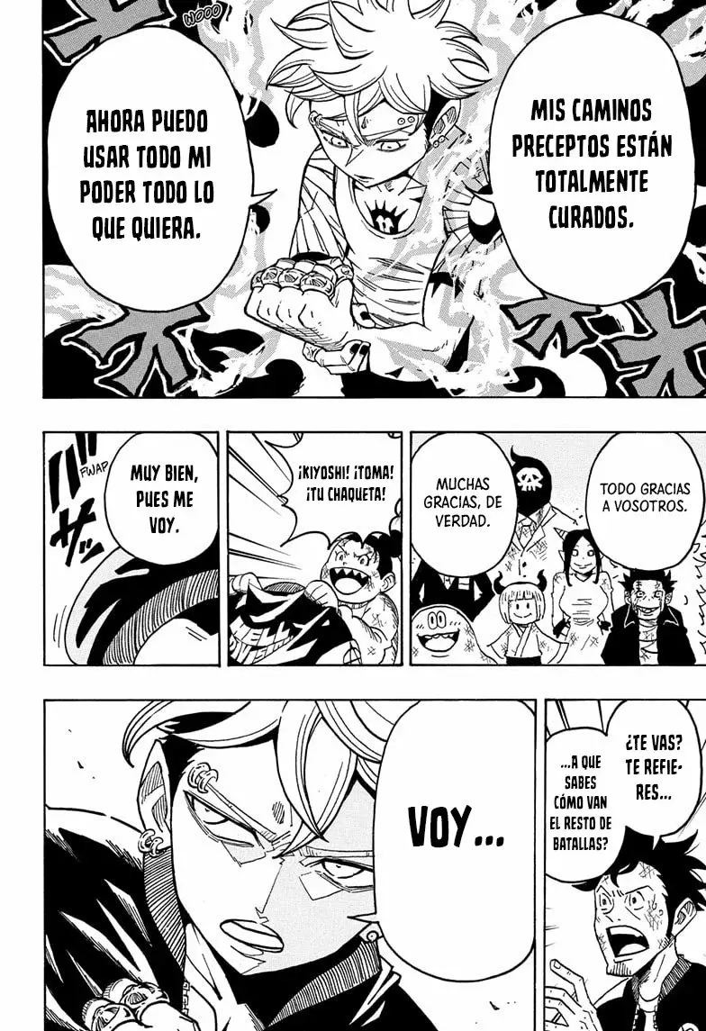 Ultimate Exorcist Kiyoshi Capitulo 82: Sosuke Hitsuke VS Helze Gaga página 5