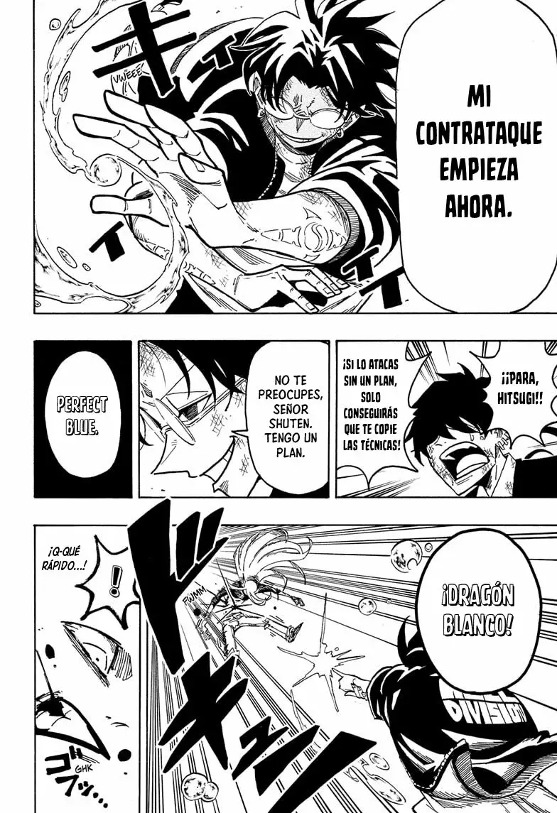 Ultimate Exorcist Kiyoshi Capitulo 82: Sosuke Hitsuke VS Helze Gaga página 7