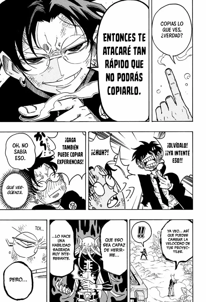 Ultimate Exorcist Kiyoshi Capitulo 82: Sosuke Hitsuke VS Helze Gaga página 8
